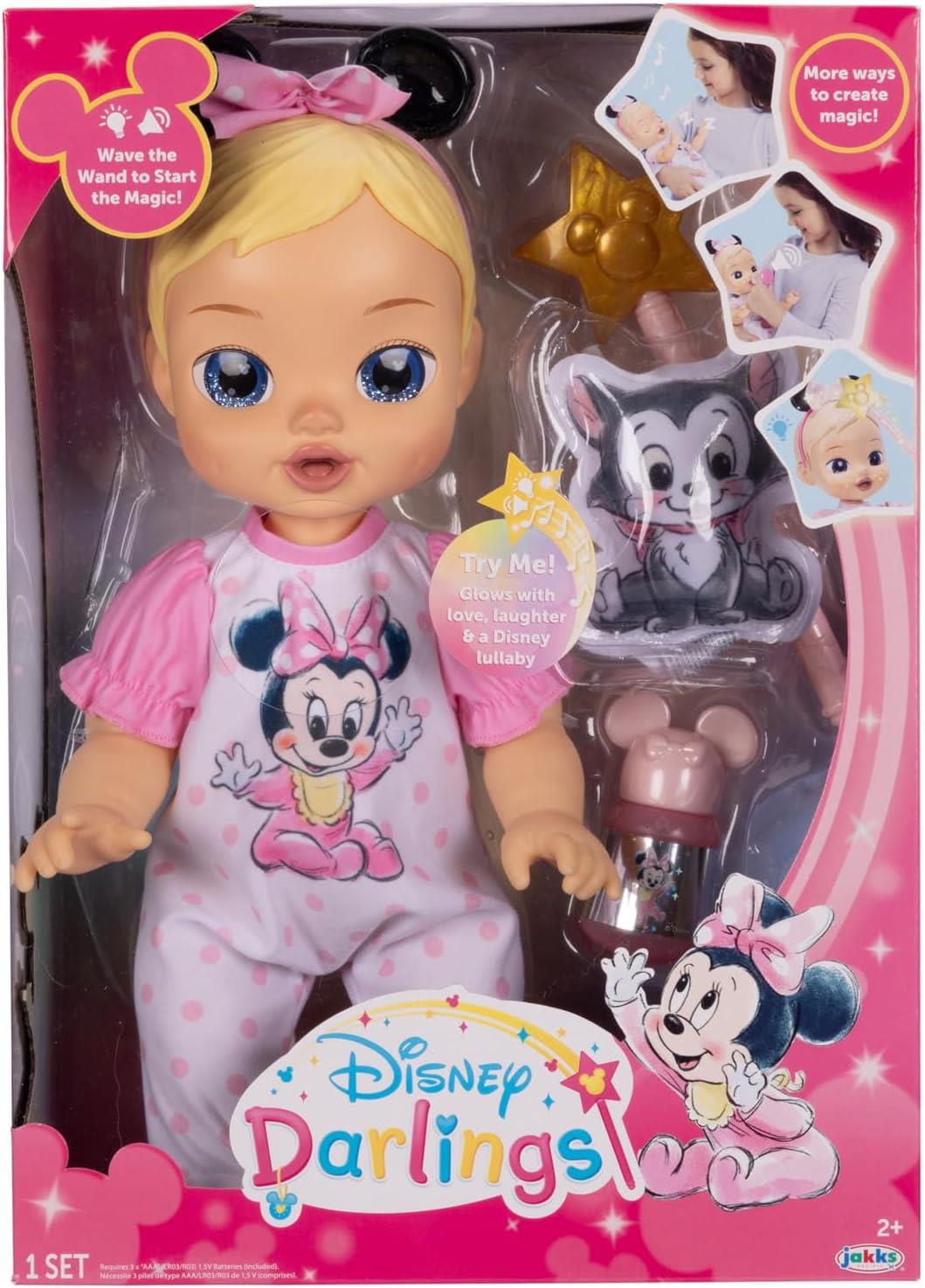 Disney Darlings Minnie Mouse 33cm Deluxe Interactive Doll