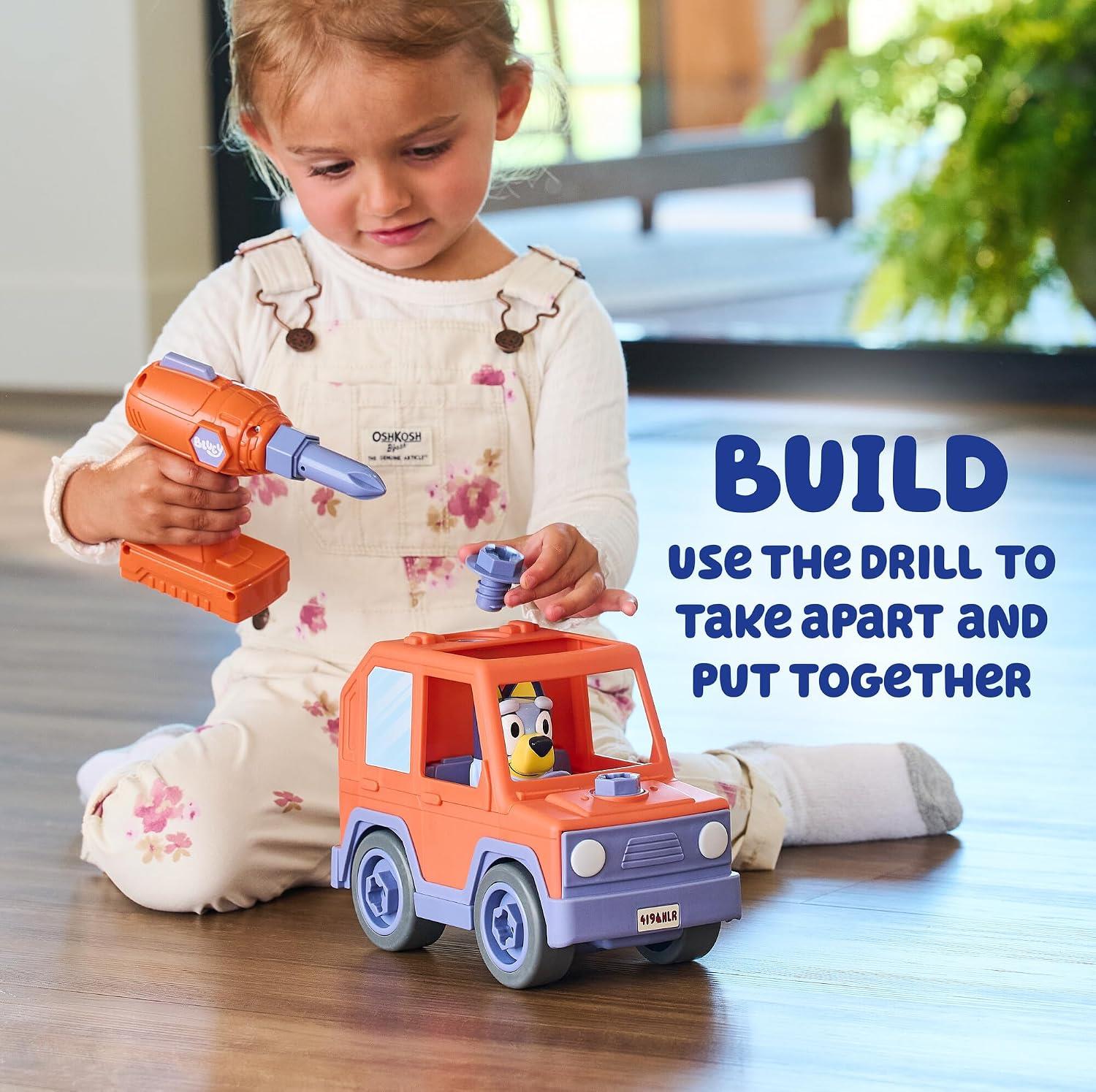 Bluey Build A Buddy Motorized Car
