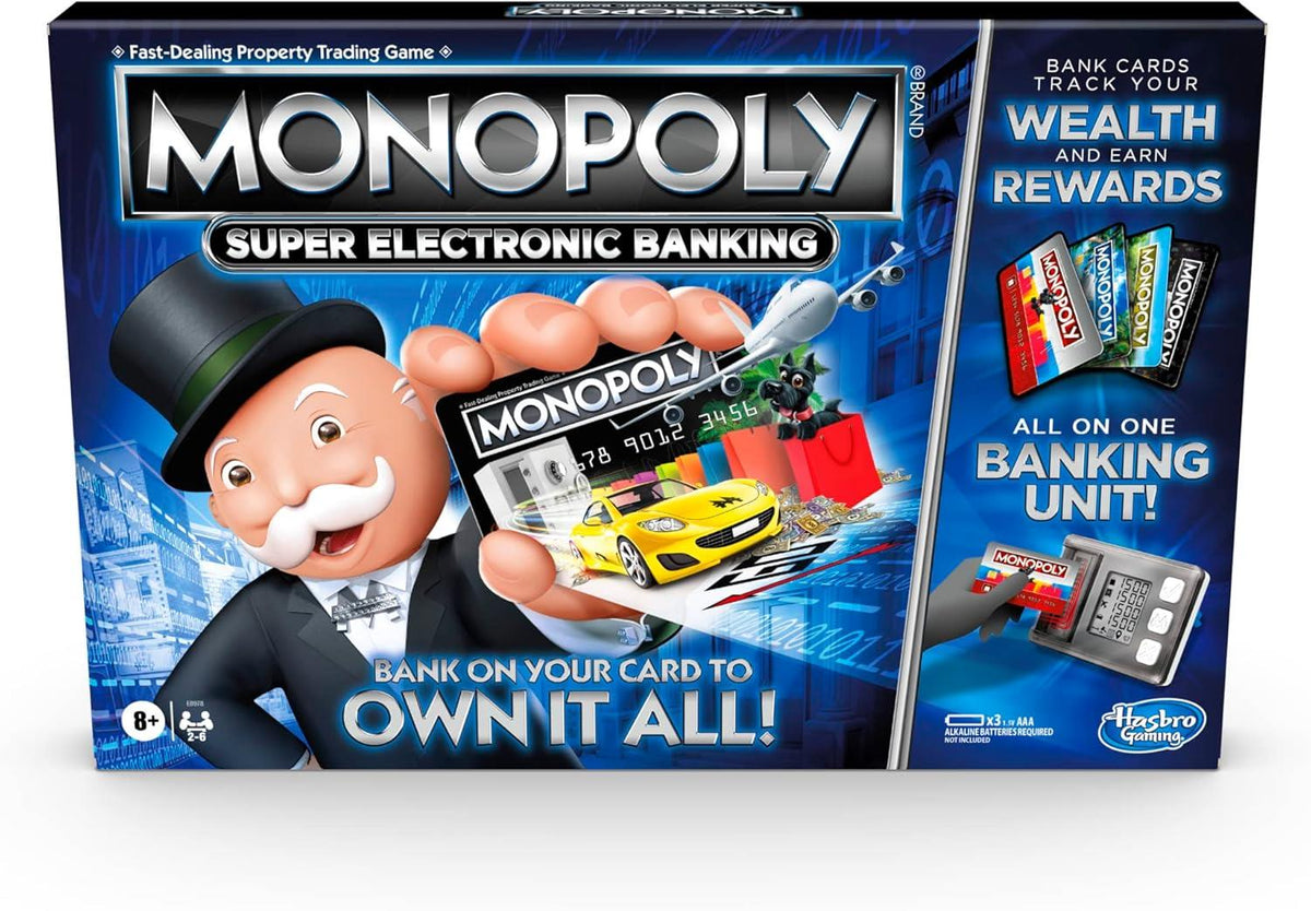 Monopoly Super Electronic Banking Board Game