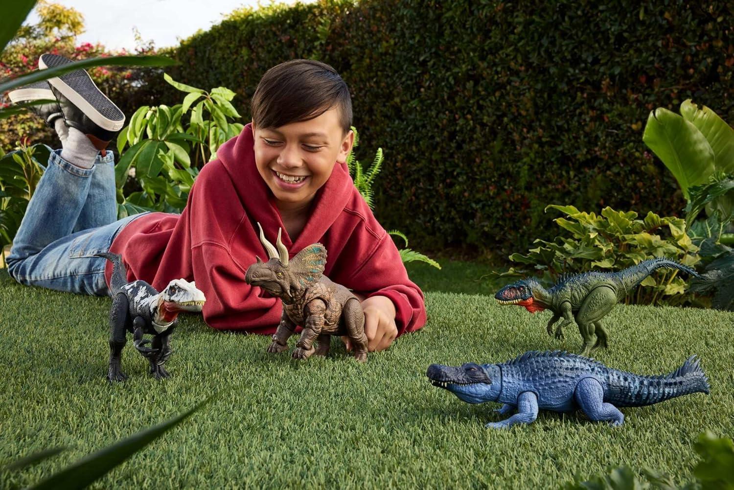 Jurassic World Rebirth Gigantic Thrashers Dinosaur Figure - Chilantalsaurus