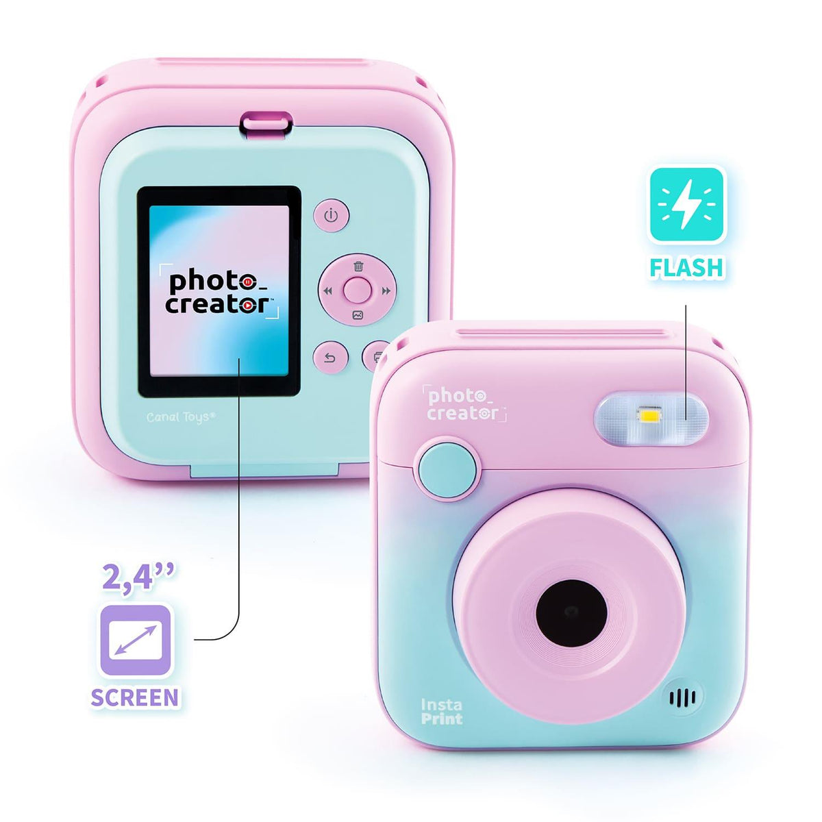 Photo Creator Instant Colour Camera - Lilac