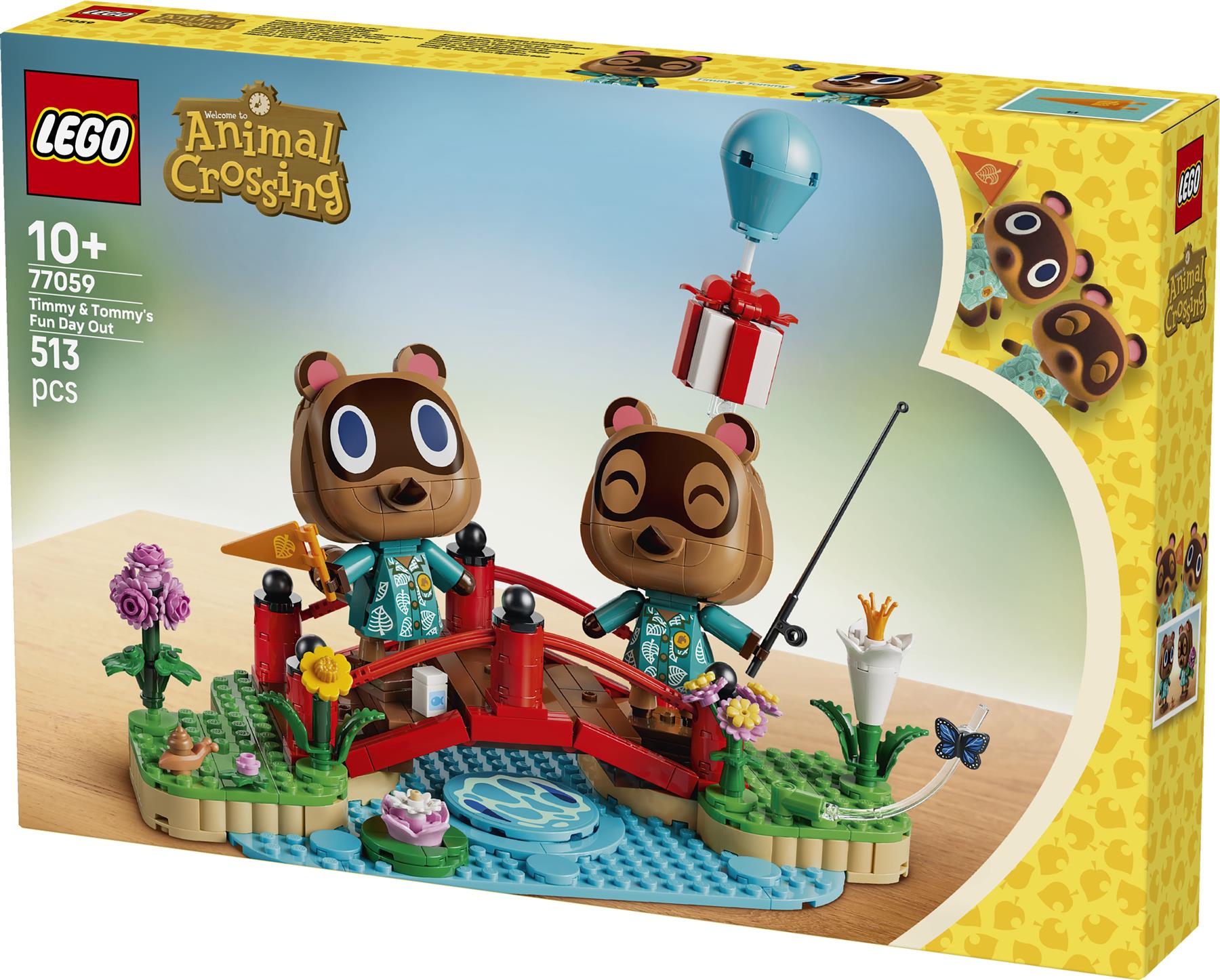 LEGO Animal Crossing Timmy & Tommy's Fun Day Out 77059