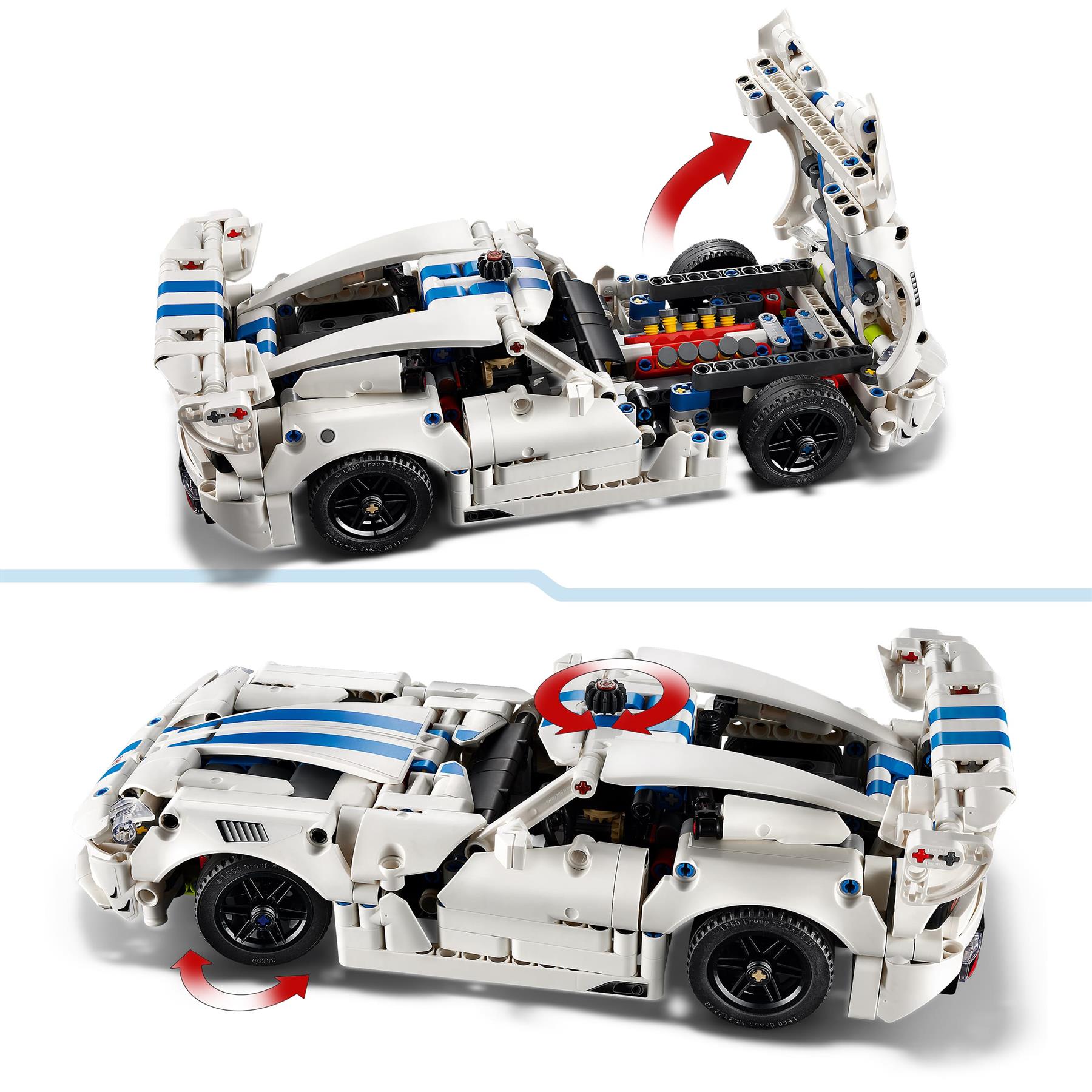 LEGO Technic Dodge Viper GTS-R Sports Car 42234