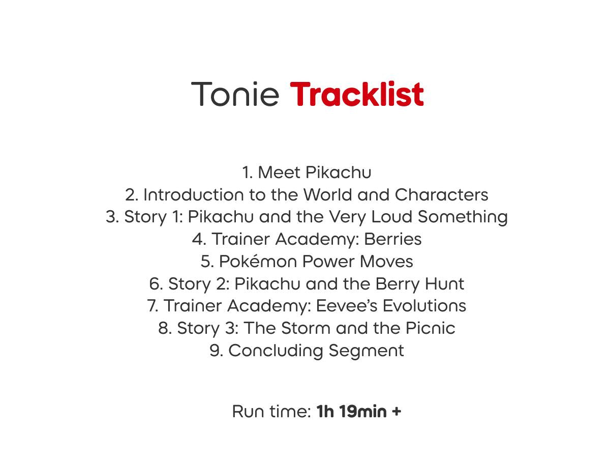 Tonies Audio Character Pokémon - Pikachu