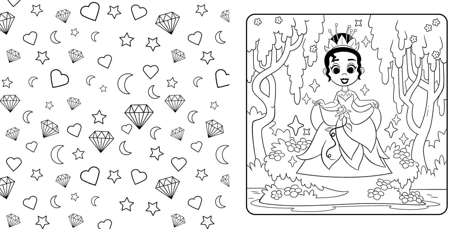Disney Princess Cosy Colouring Book