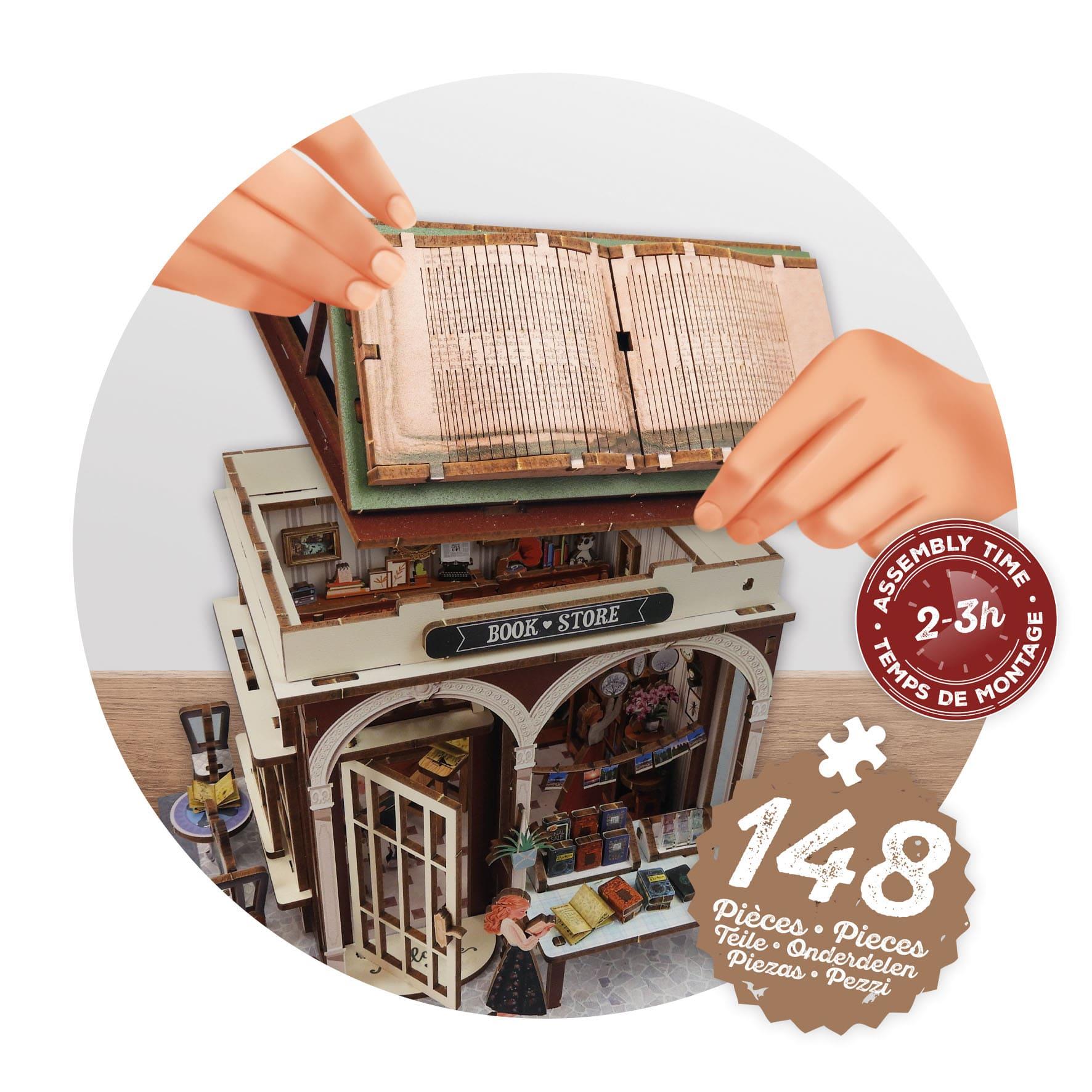 Buki Bookshop Diorama
