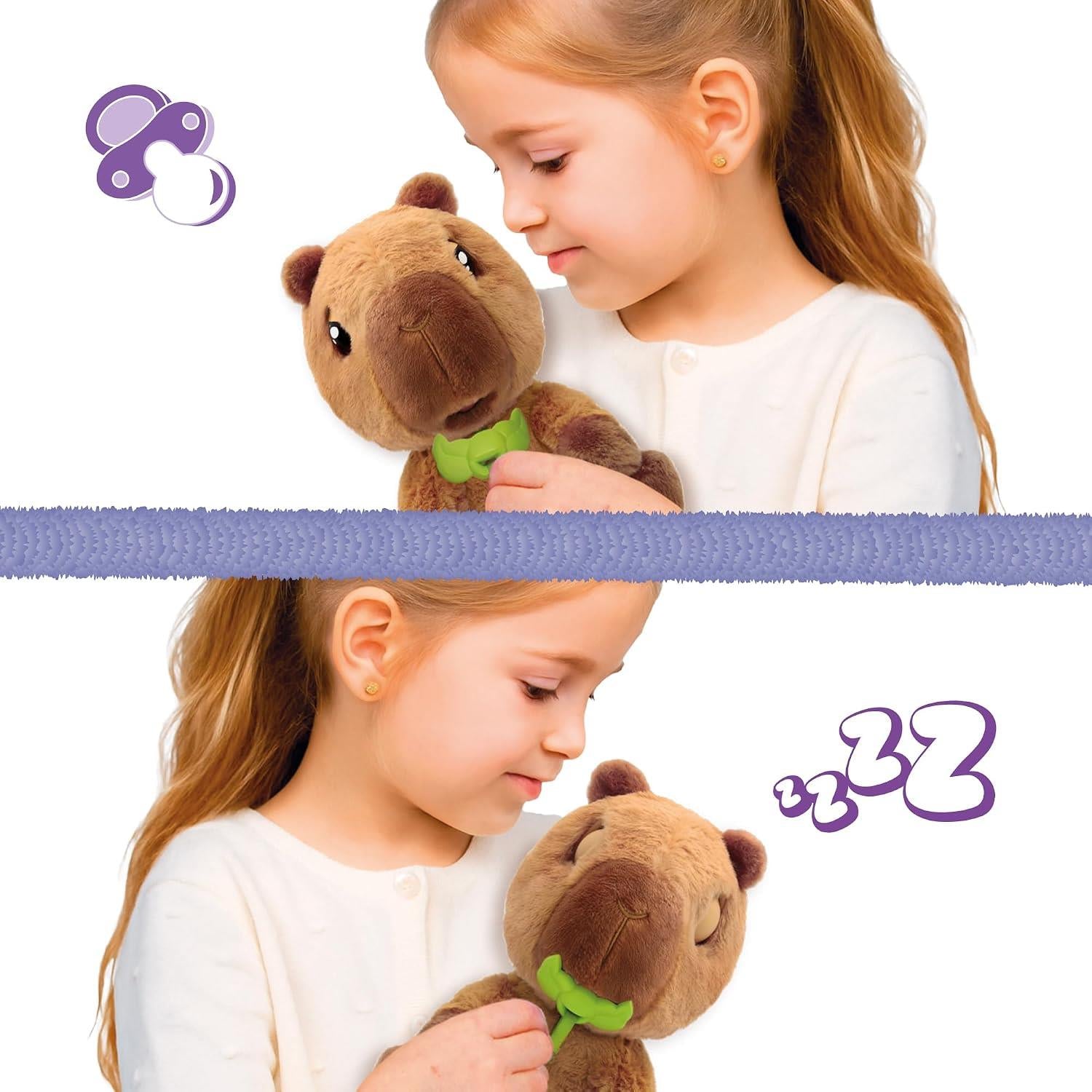 Baby Paws Capybara Interactive Plush