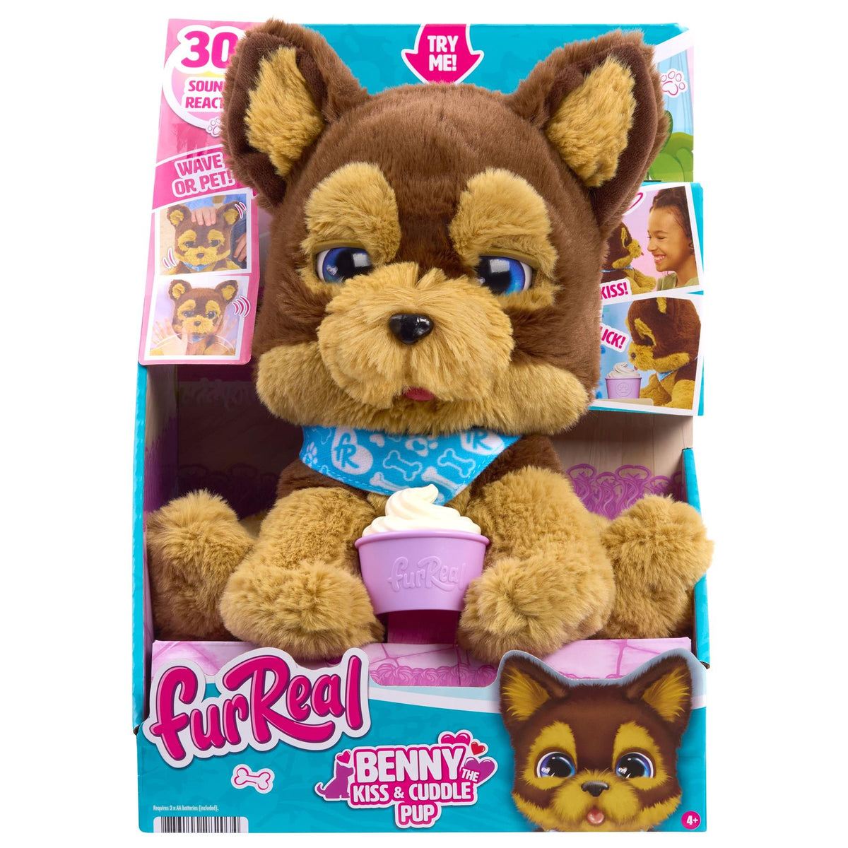 FurReal Benny the Kiss & Cuddle Pup