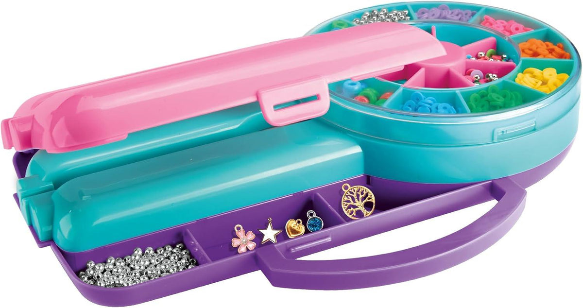 Shimmer 'n Sparkle Rainbow Bead & Charm Case