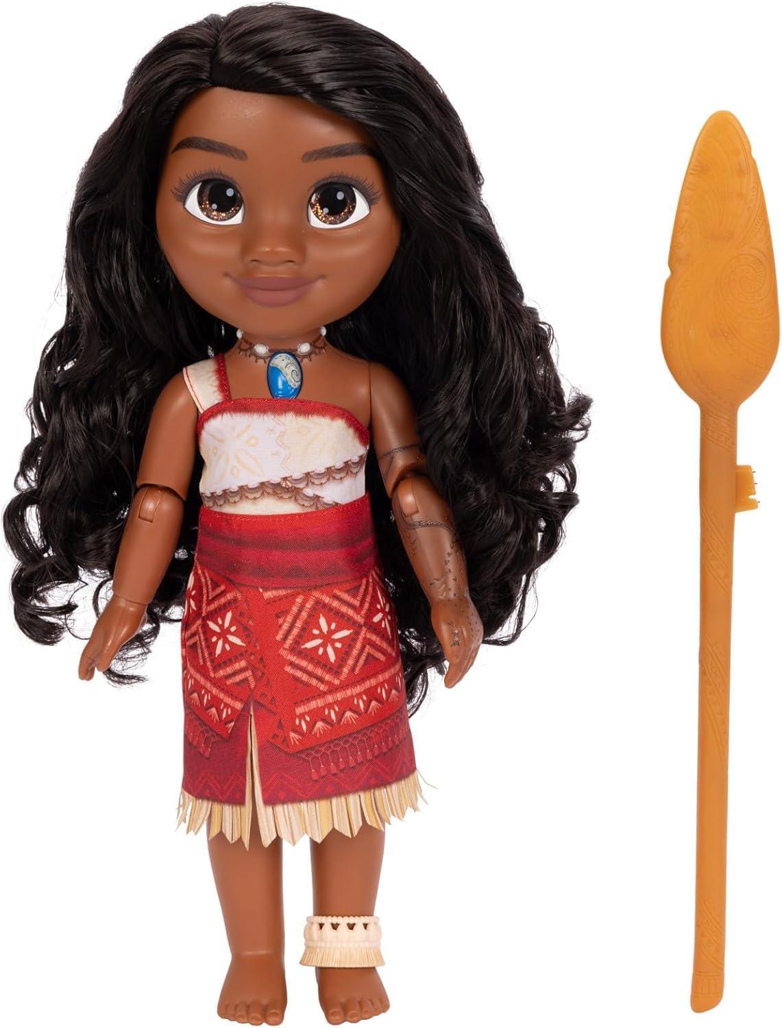 Disney Moana 2 Singing Doll with Light- Up Oar - Moana