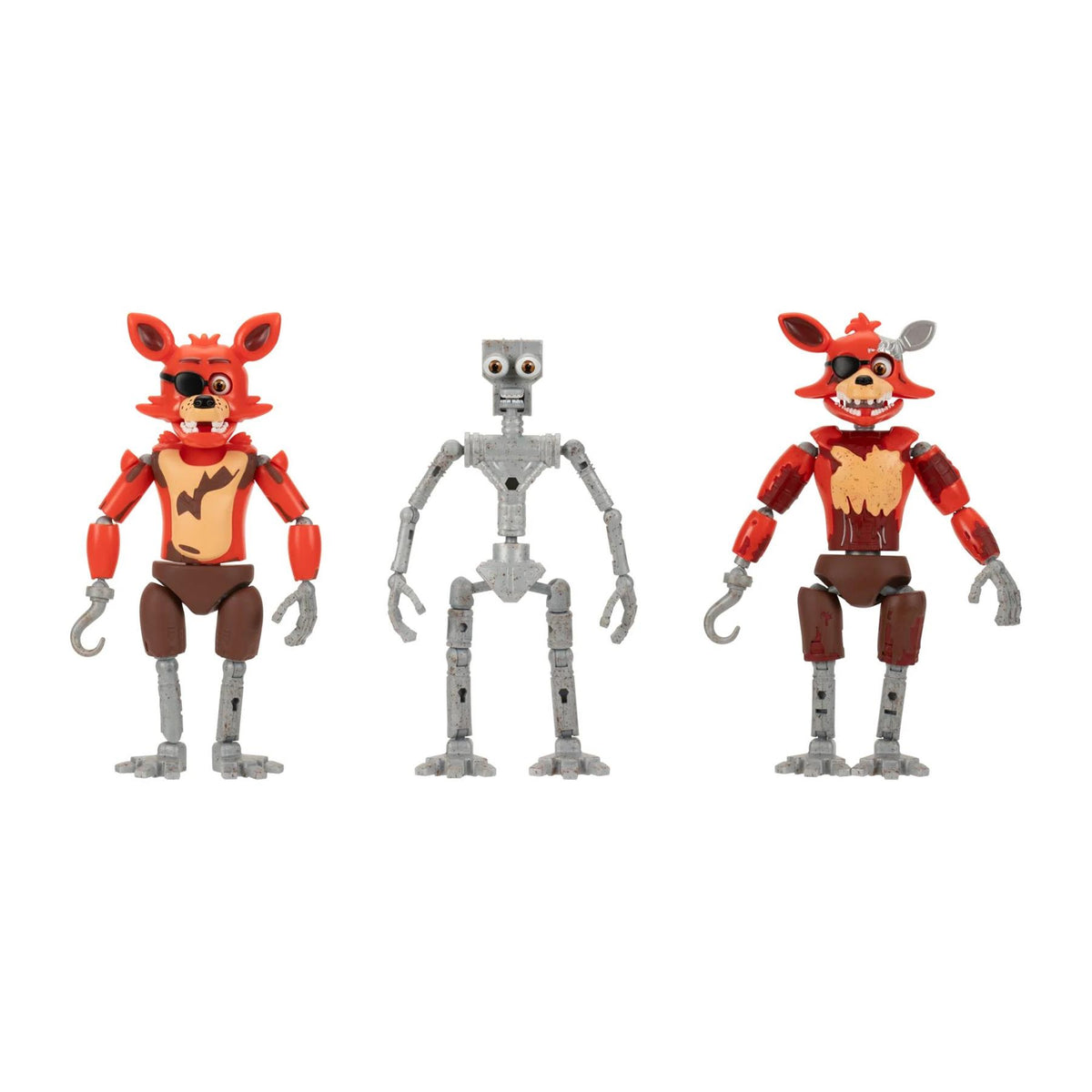 Five Nights at Freddy's Endo Series 6-Inch Figures - Classic Foxy & Withered Foxy