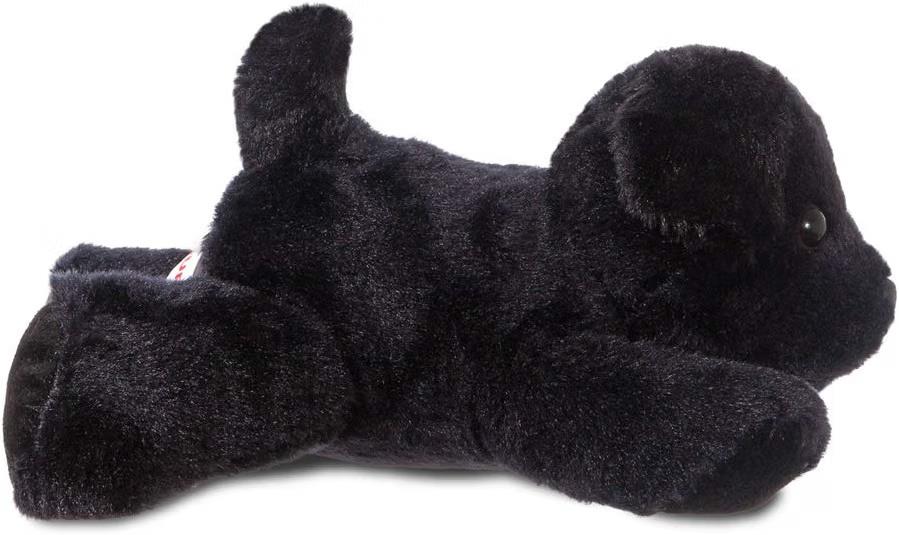 Aurora Mini Flopsies Blackie Black Labrador Dog 8 Inch Plush