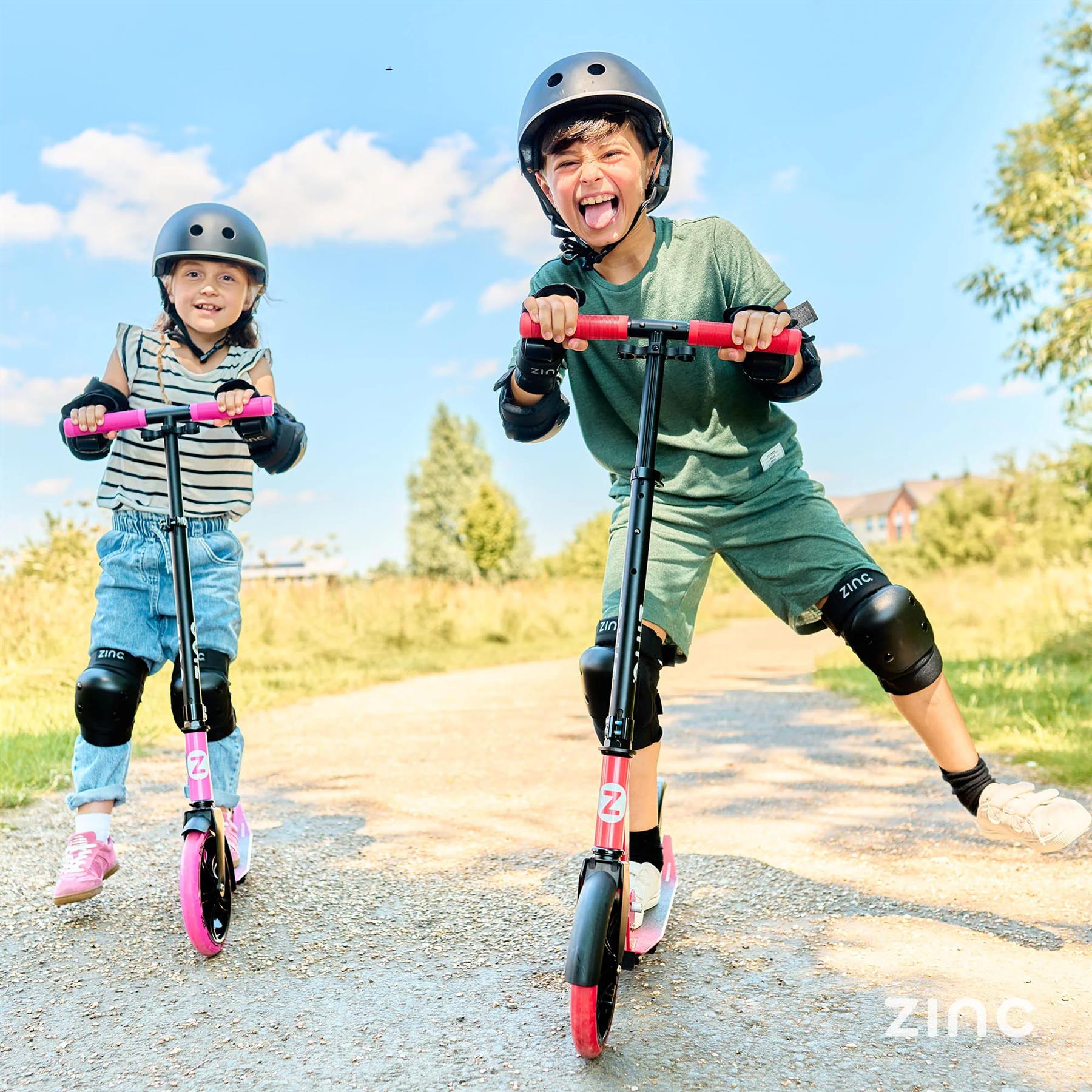 Zinc Cruise Big Wheel Folding Scooter