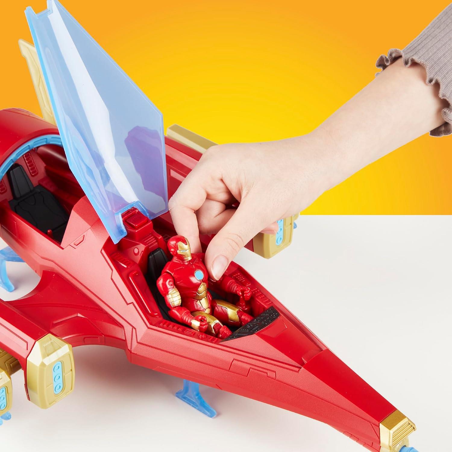 Marvel Avengers Iron Man Epic Hero Series Repulsor Blast Battle Jet