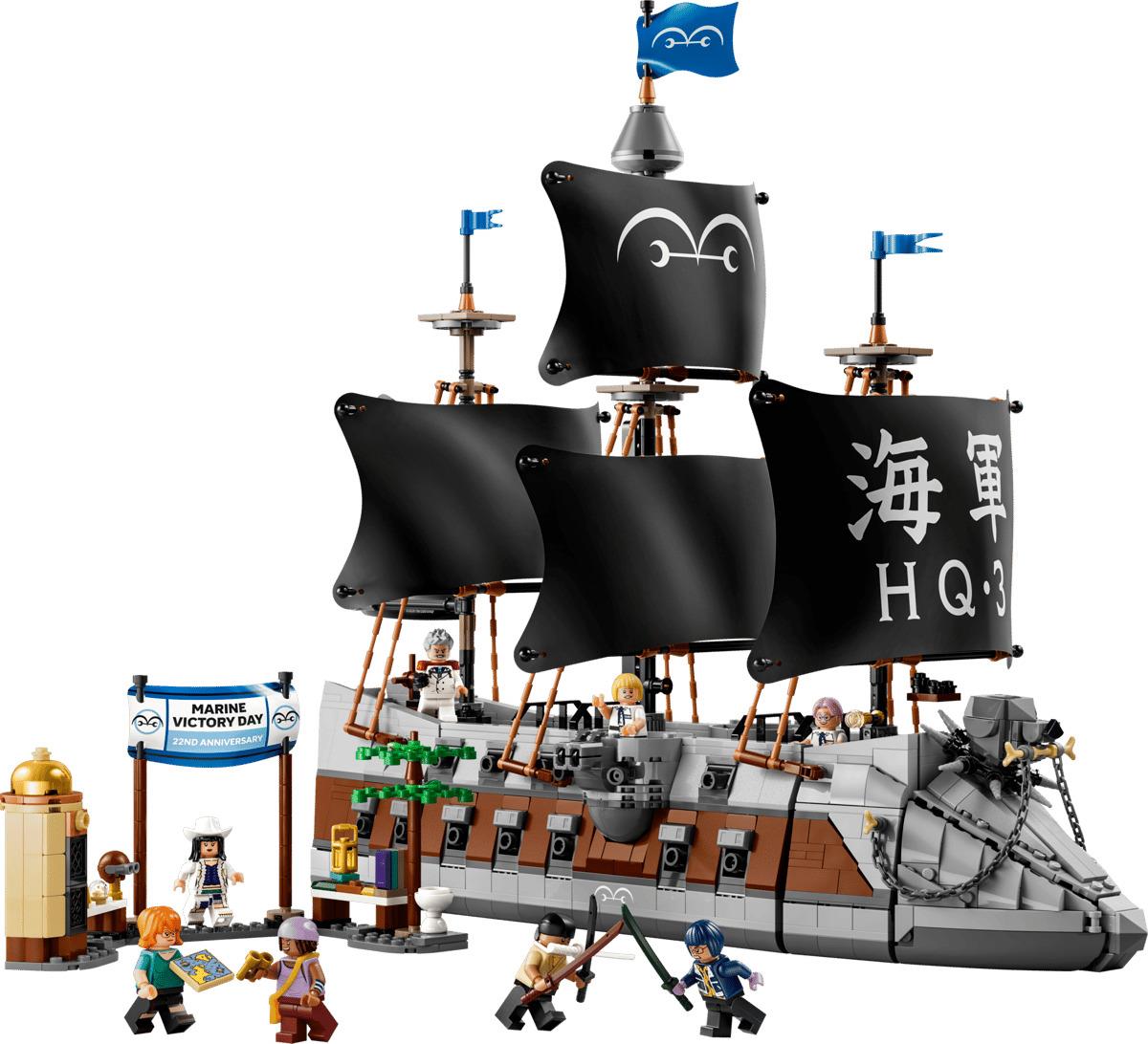 LEGO One Piece Garp's Marine Battleship 75646