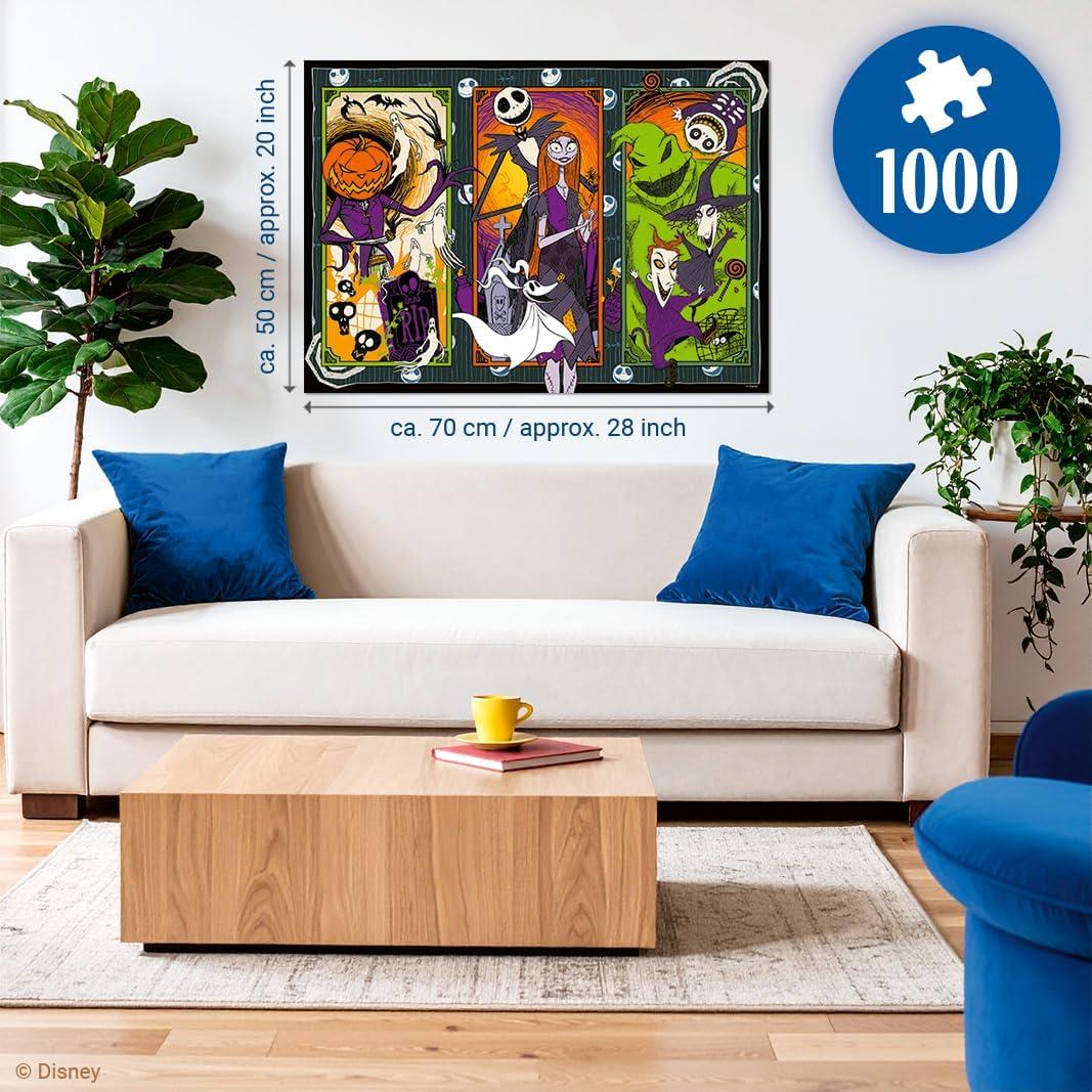Ravensburger The Nightmare before Christmas, 1000 Piece Puzzle