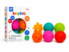 Cubs Club Baby Cubs 6-Pack Sensory Balls