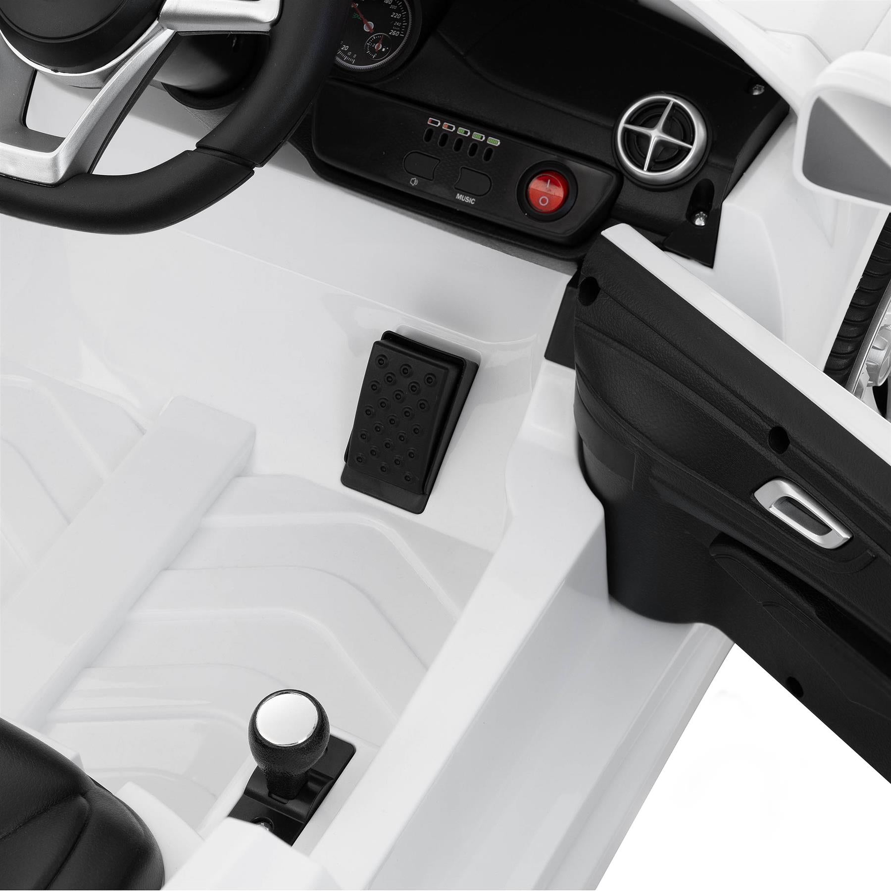 Xootz Mercedes-Benz SL 6V Kids Ride-On Car - White