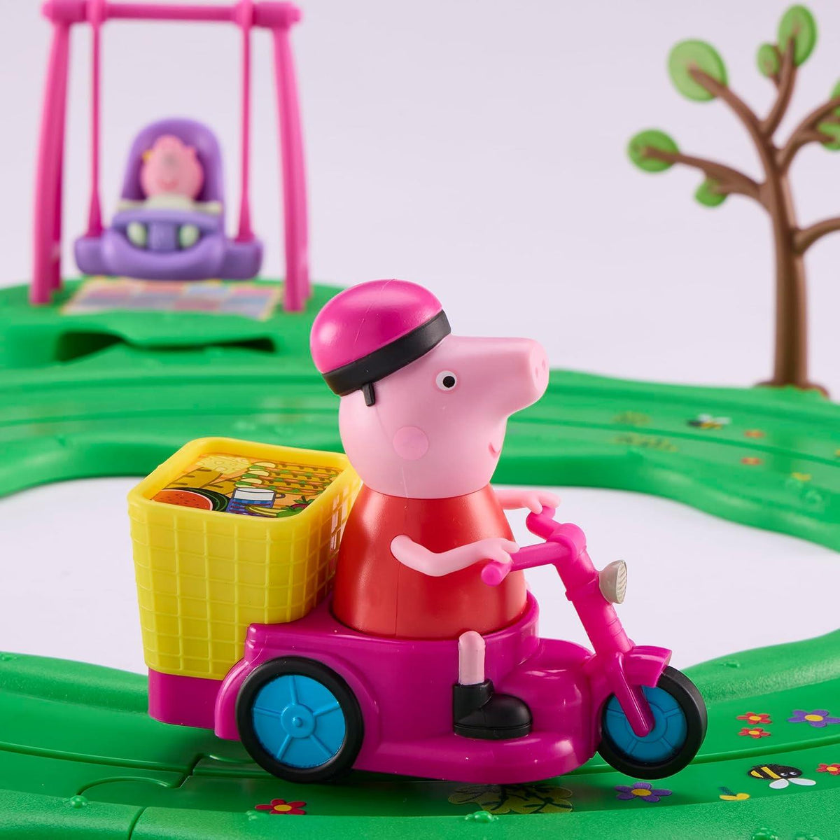Peppa Pig Whizz Around Peppa & Evie Fun in the Park Playset