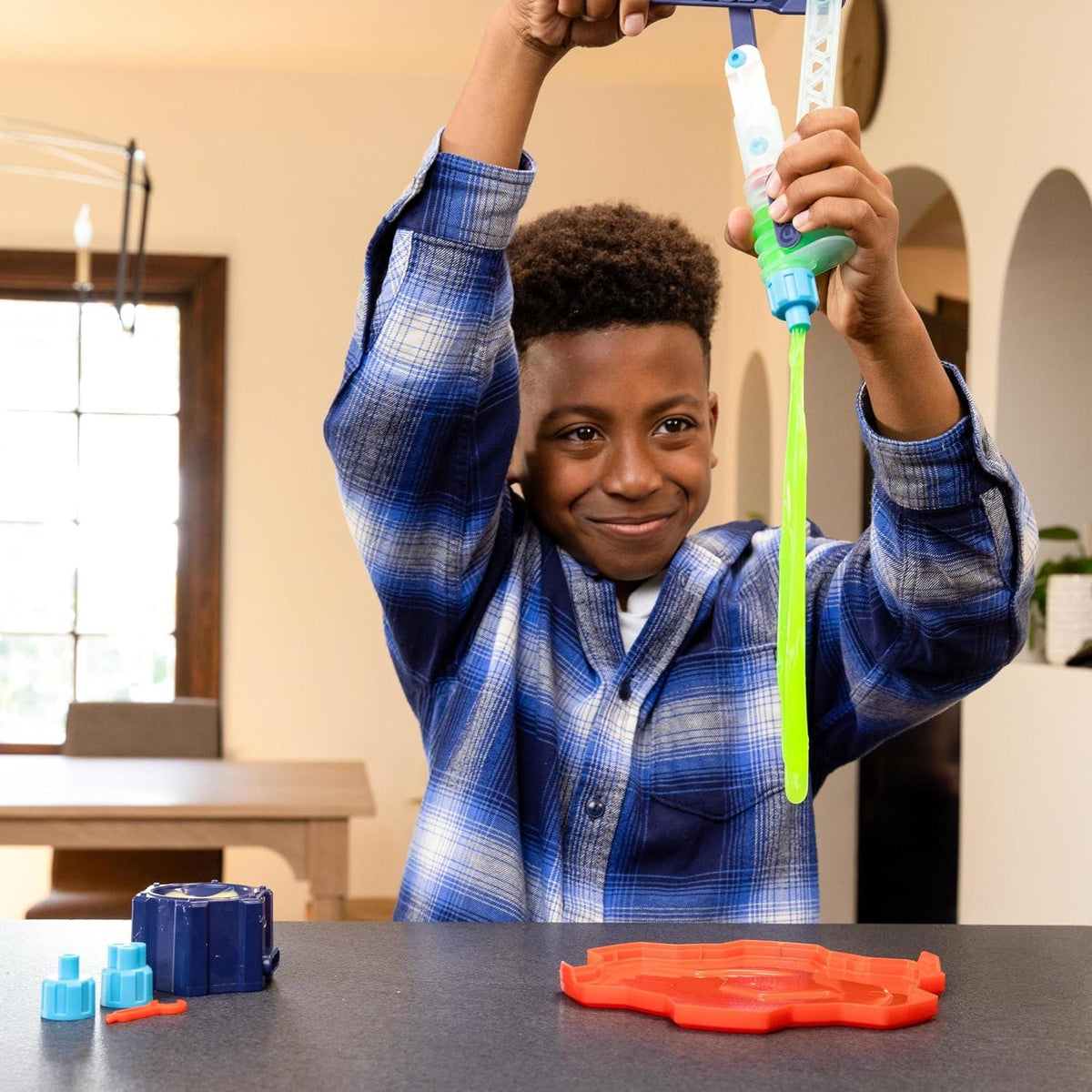 Crunch Labs by Mark Rober - Slime Prank Lab