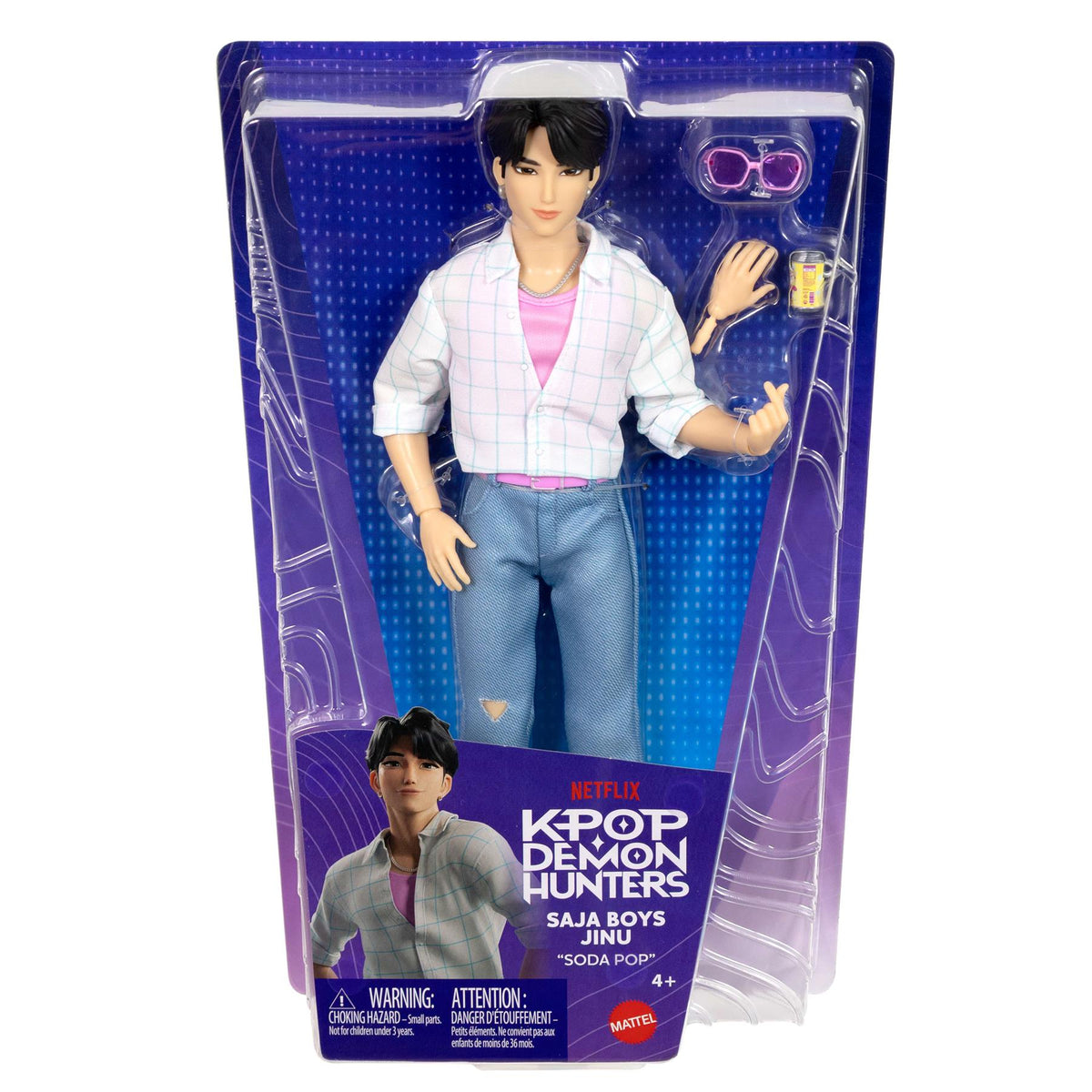 Netflix K-POP Demon Hunters Soda Pop Doll - Jinu