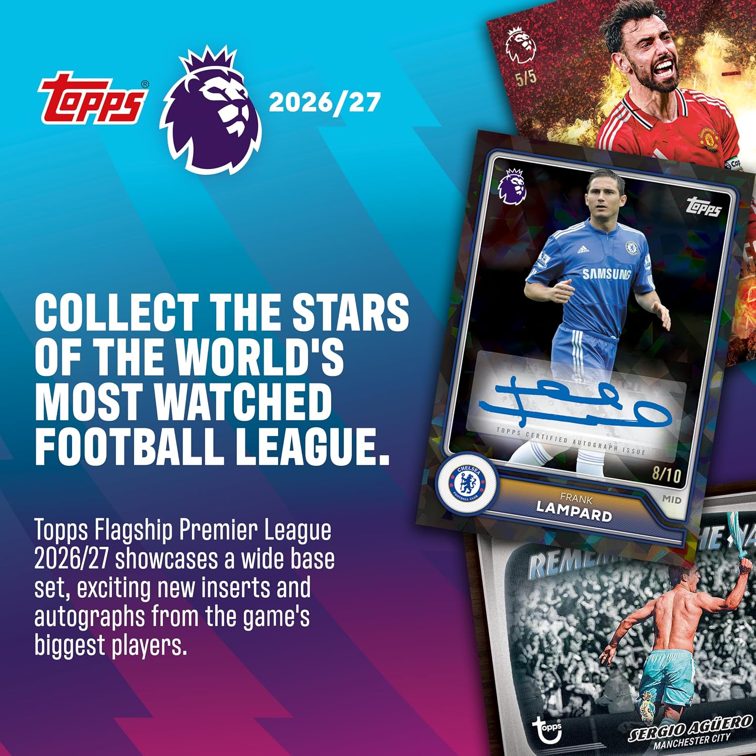 Topps Flagship Premier League 2026/27 Trading Cards - 28 pack