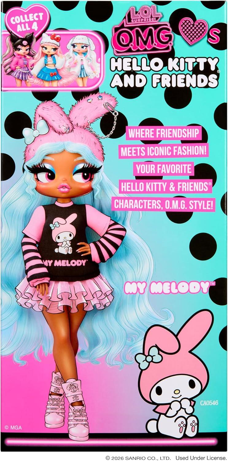L.O.L. Surprise! O.M.G. Loves Hello Kitty & Friends Doll - My Melody