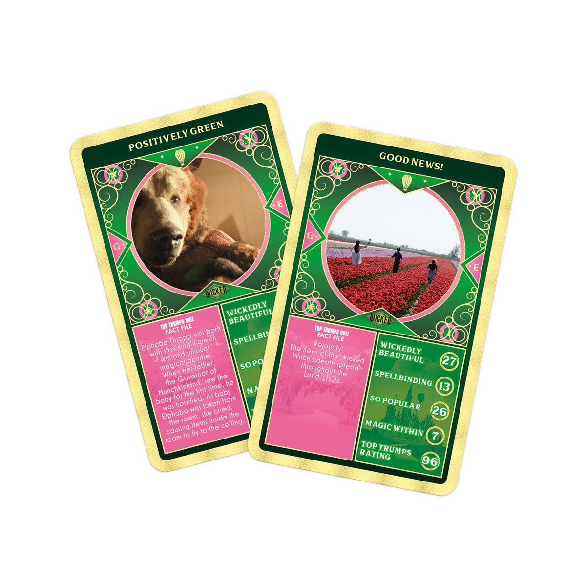Top Trumps Wicked Card Game