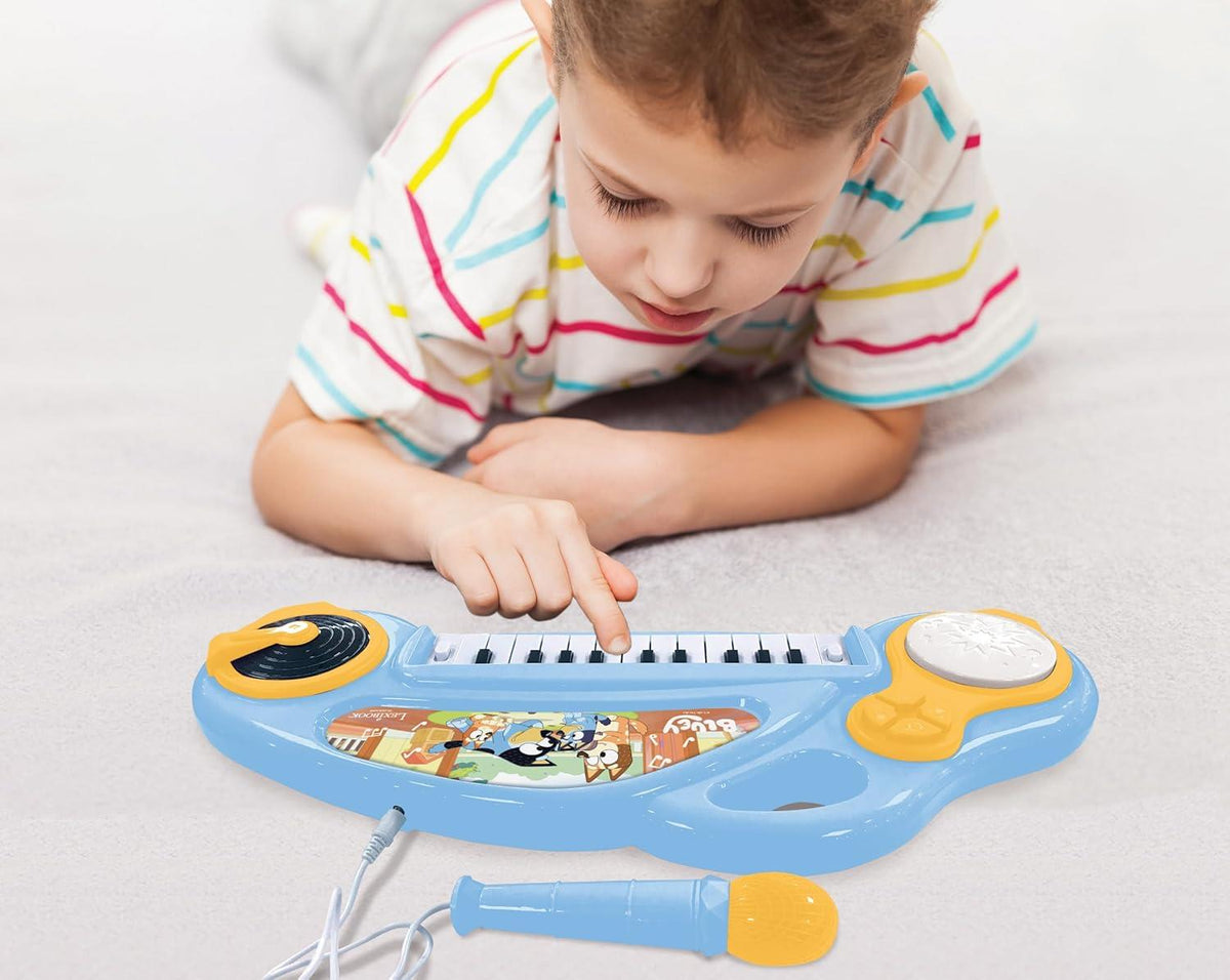Lexibook Bluey Electronic Keyboard & Microphone