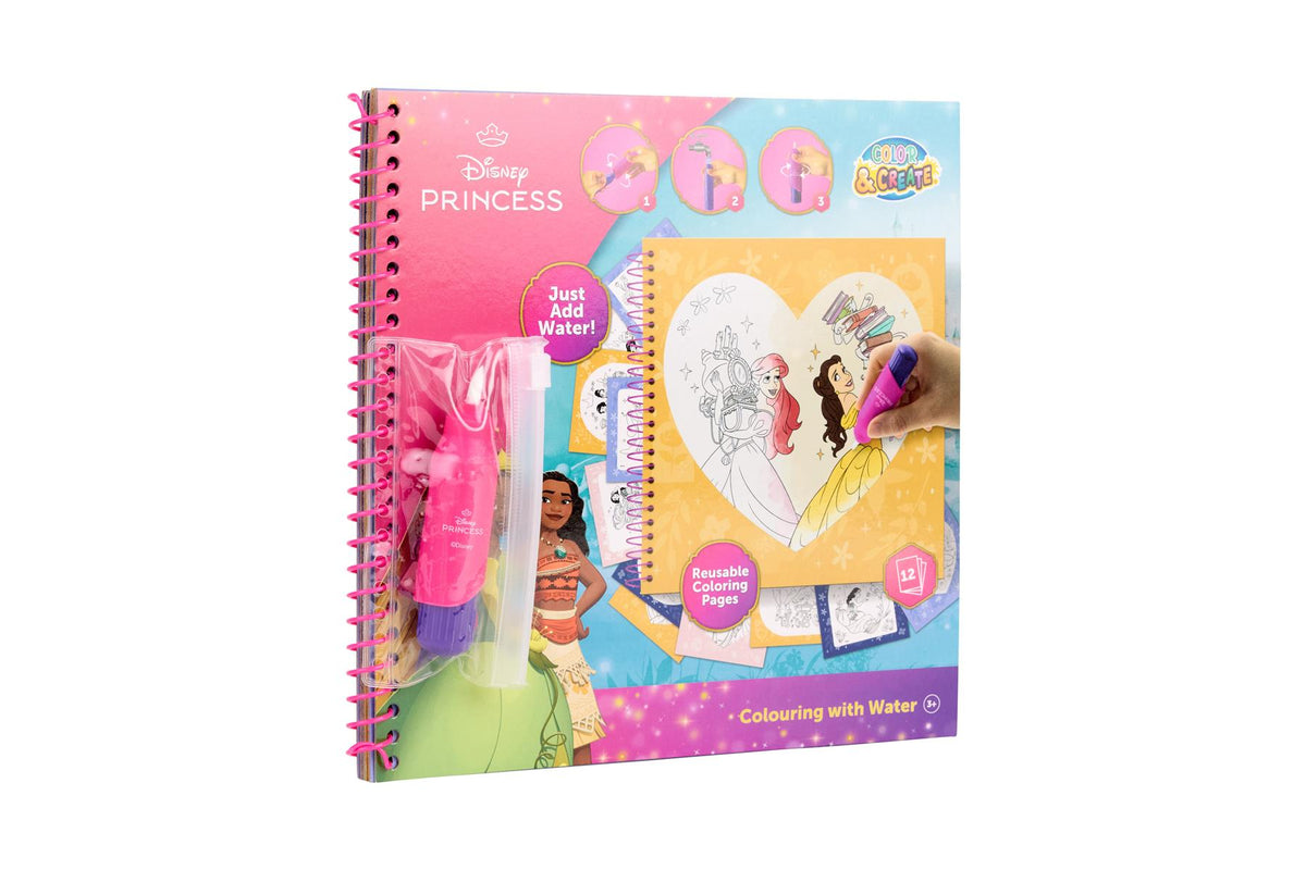 Disney Princess Water Colour Book