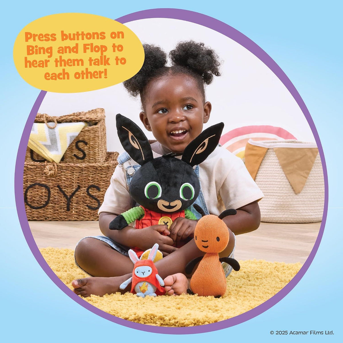 Bing, Flop & Hoppity Interactive Soft Toys