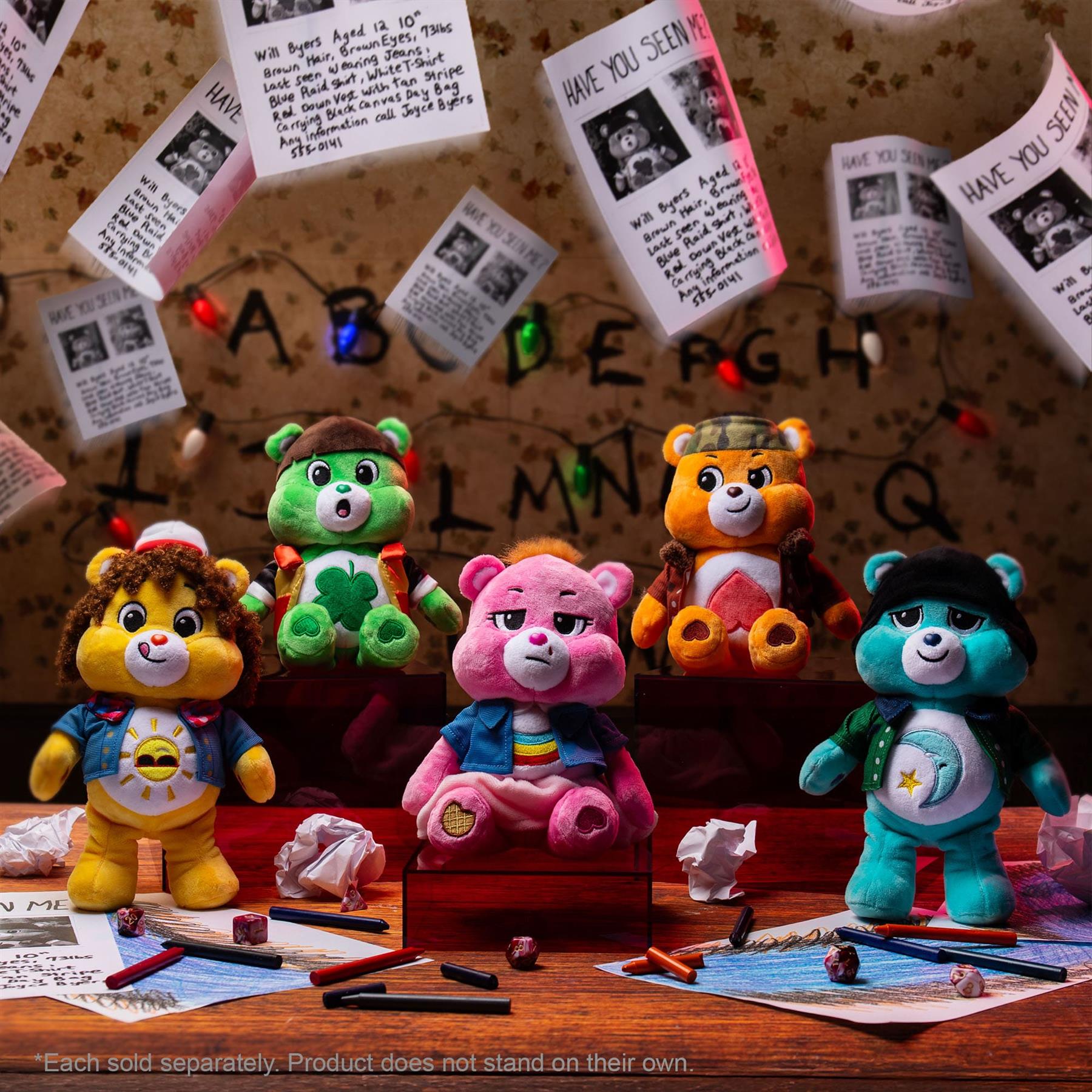 Care Bears Stranger Things Plush Good Luck Bear as Will