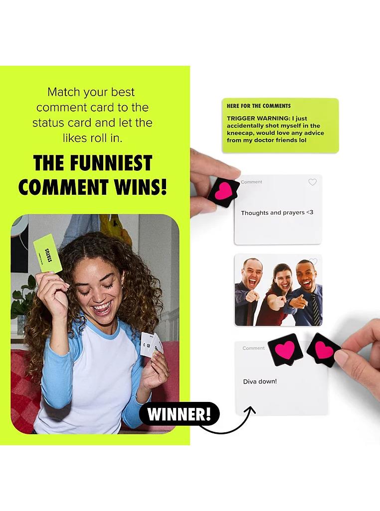 What Do You Meme? Here for the Comments Game
