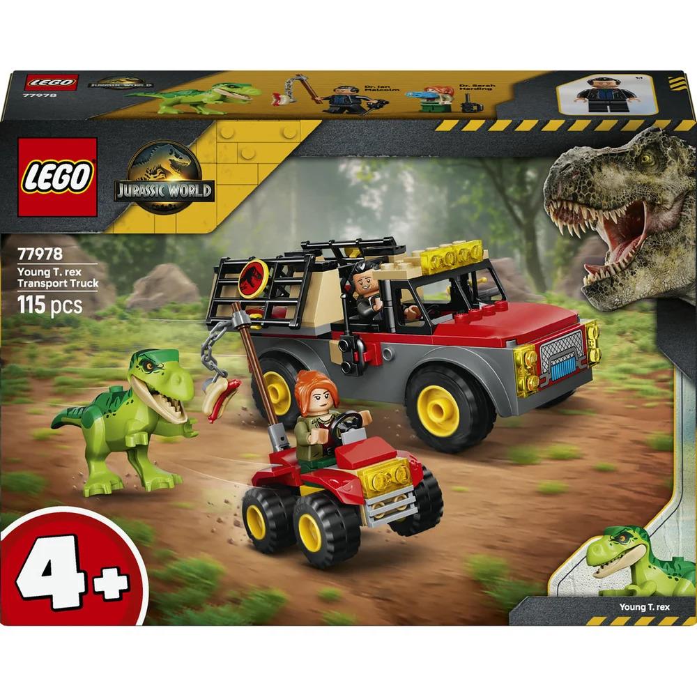 LEGO Jurassic World Young T. rex Transport Truck 77978