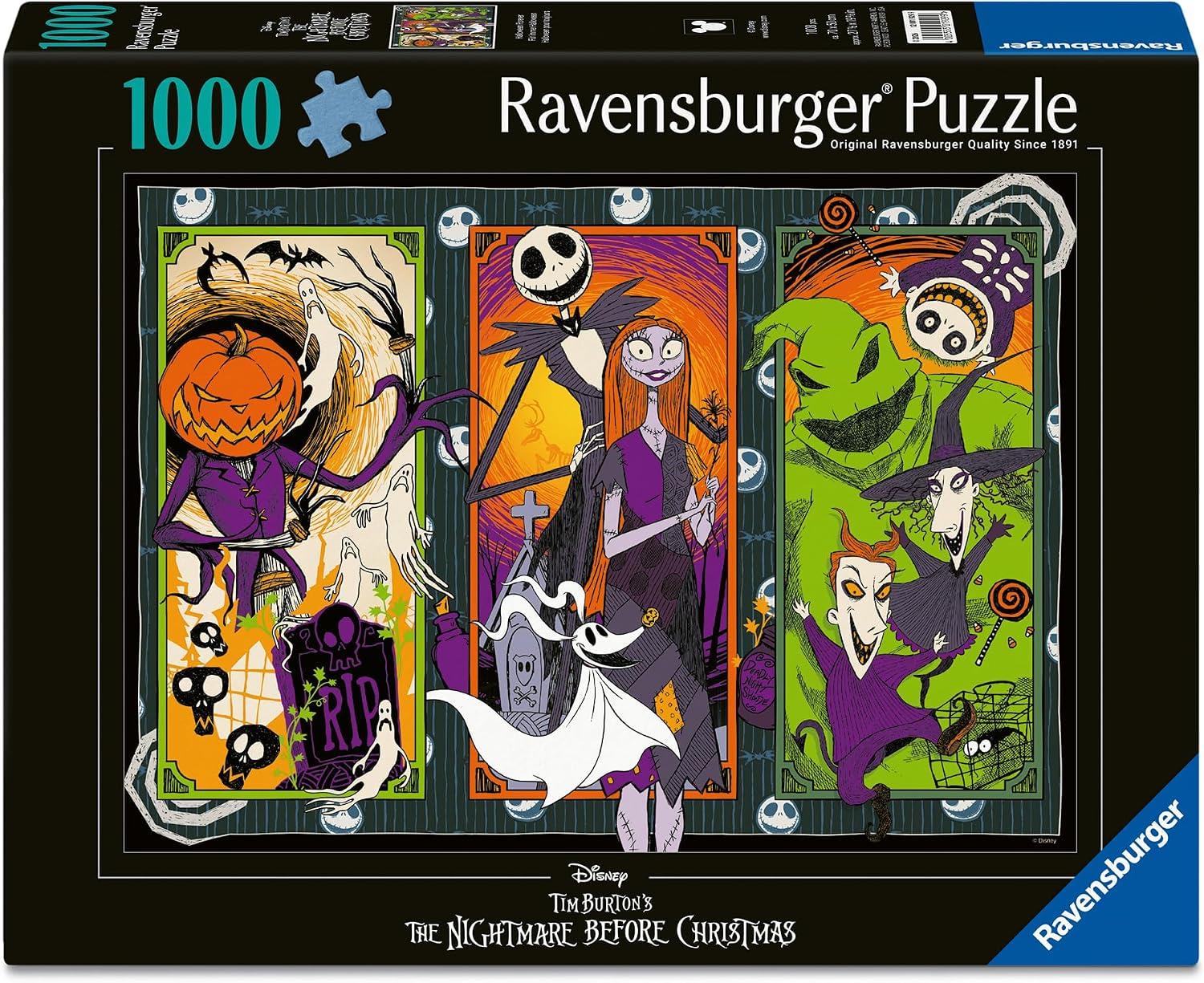 Ravensburger The Nightmare before Christmas, 1000 Piece Puzzle