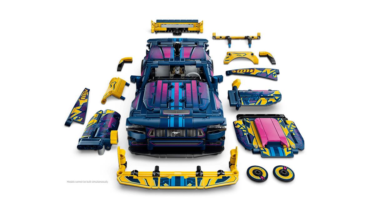 LEGO Technic Custom Garage Ford Mustang GT Car 42236