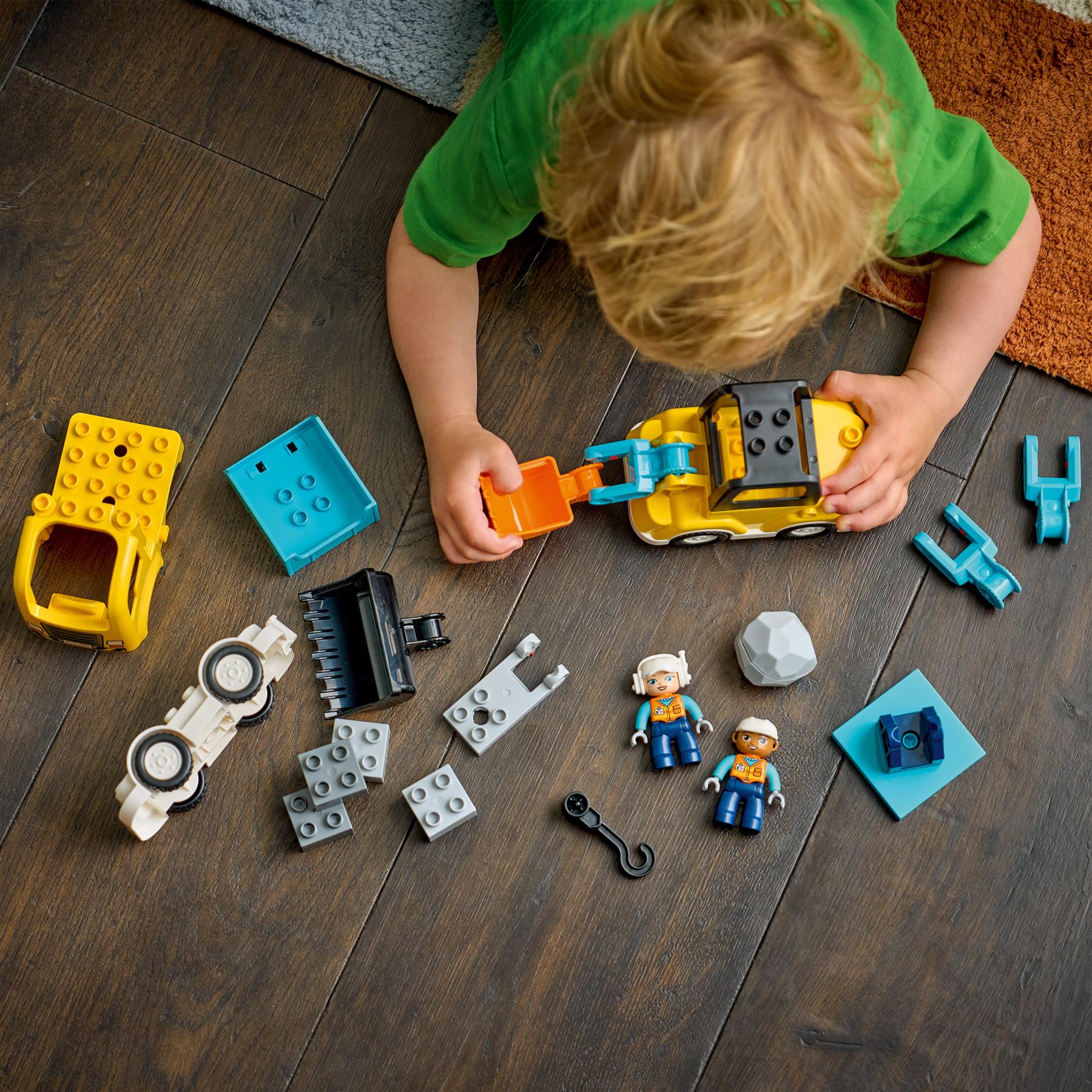 LEGO Duplo 3 in 1 Construction Vehicles 10475