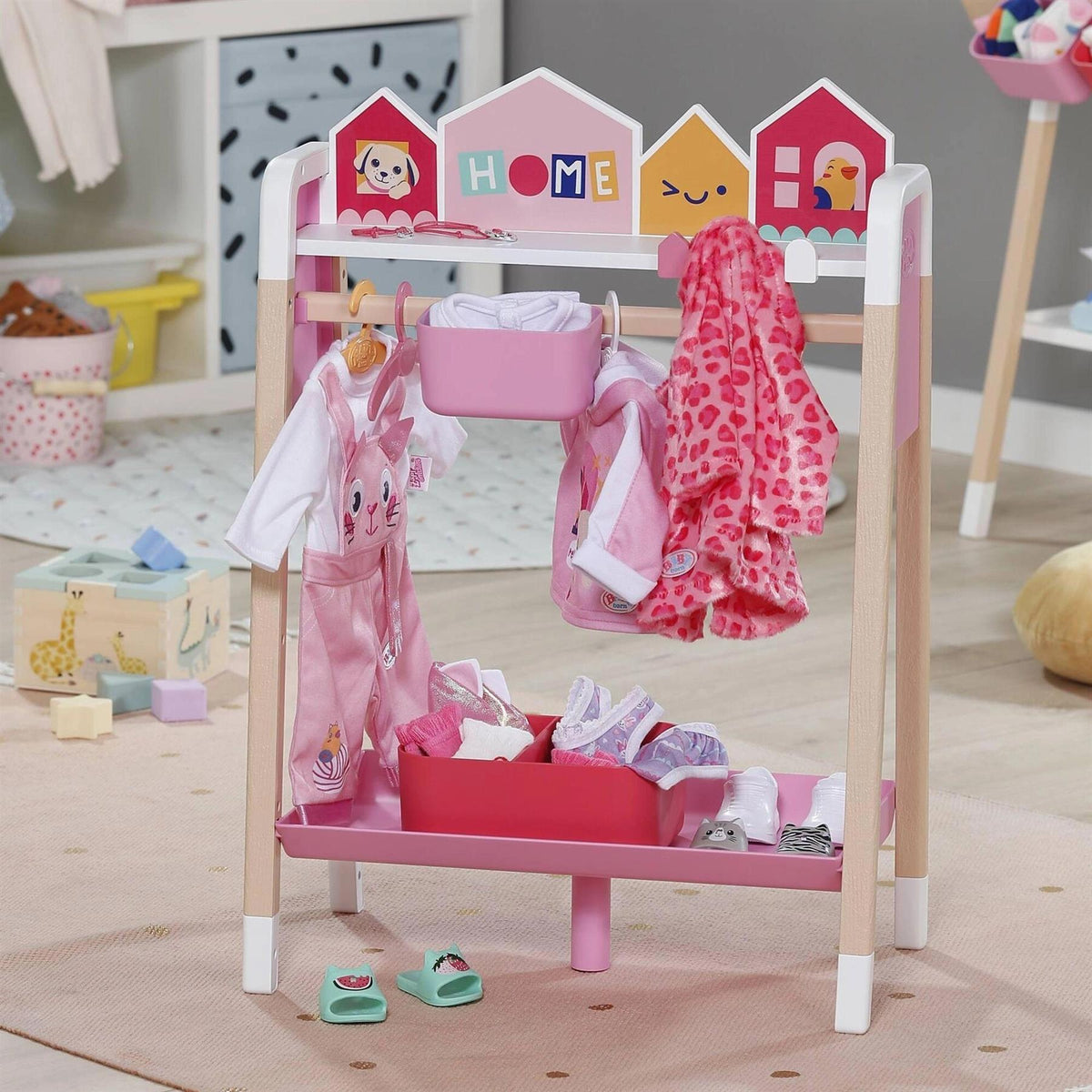 BABY born Clothes Rail with Mirror