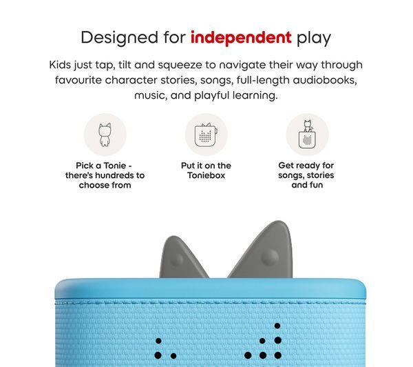 Toniebox 2 Starter Set With Creative Tonie Rubie - Sky Blue
