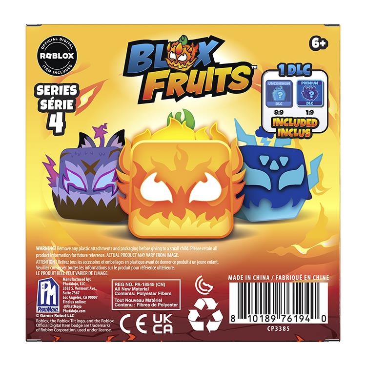 Blox Fruits Series 4 4-Inch Collectable Plush
