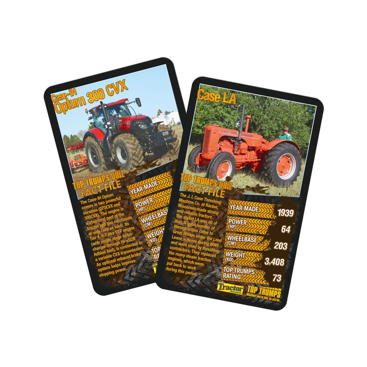 Top Trumps Tractors Card Game