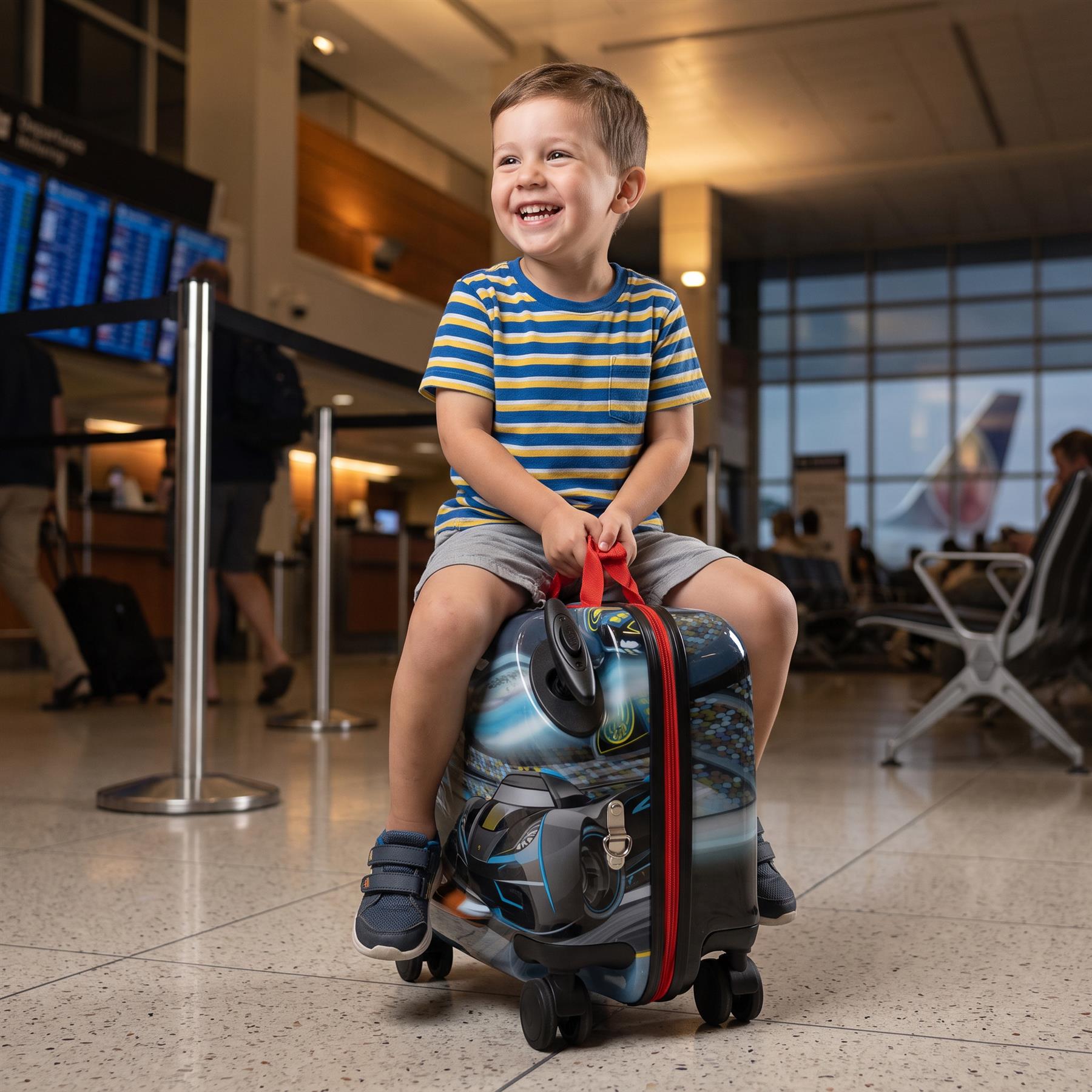 Disney Cars Ride On Luggage Suitcase