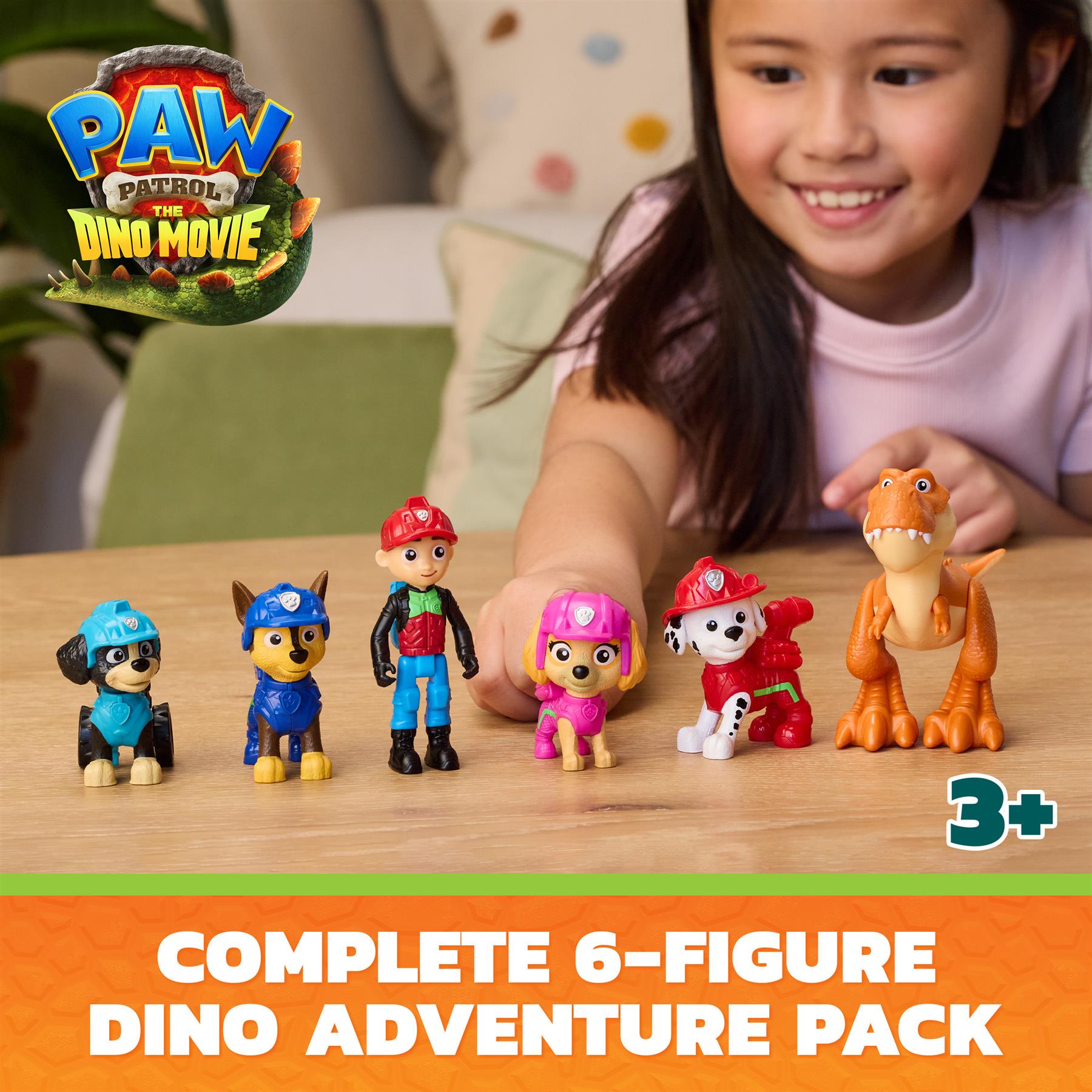 Paw Patrol Dino Movie Team Pack