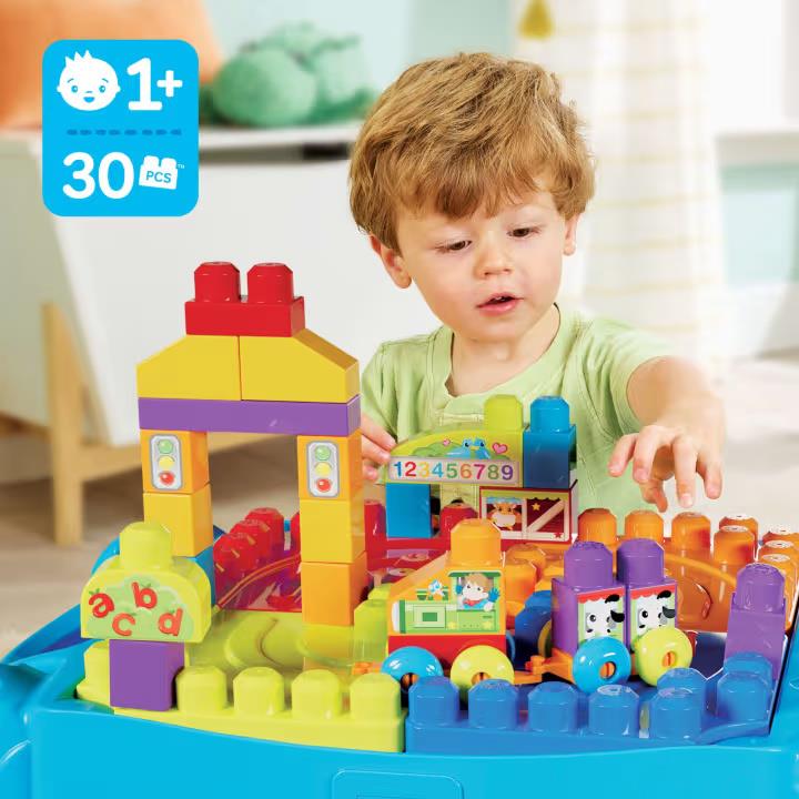 Mega Bloks First Builders Build ‘n Learn Table