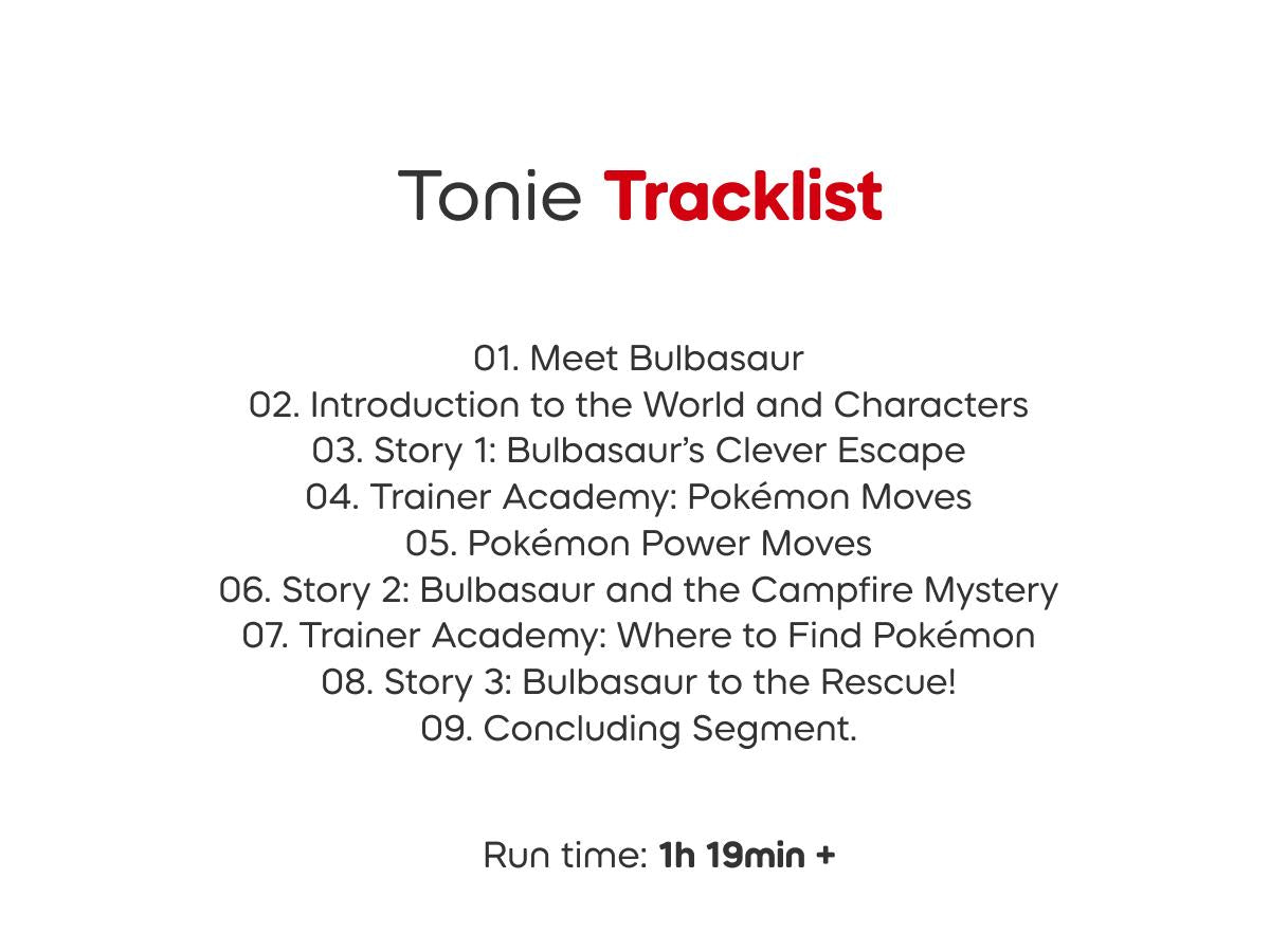 Tonies Audio Character Pokémon - Bulbasaur
