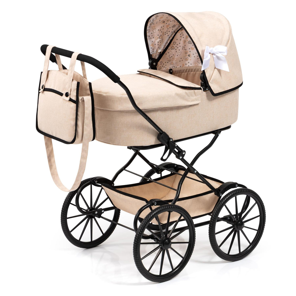 Bayer Doll Pram - Classic Beige