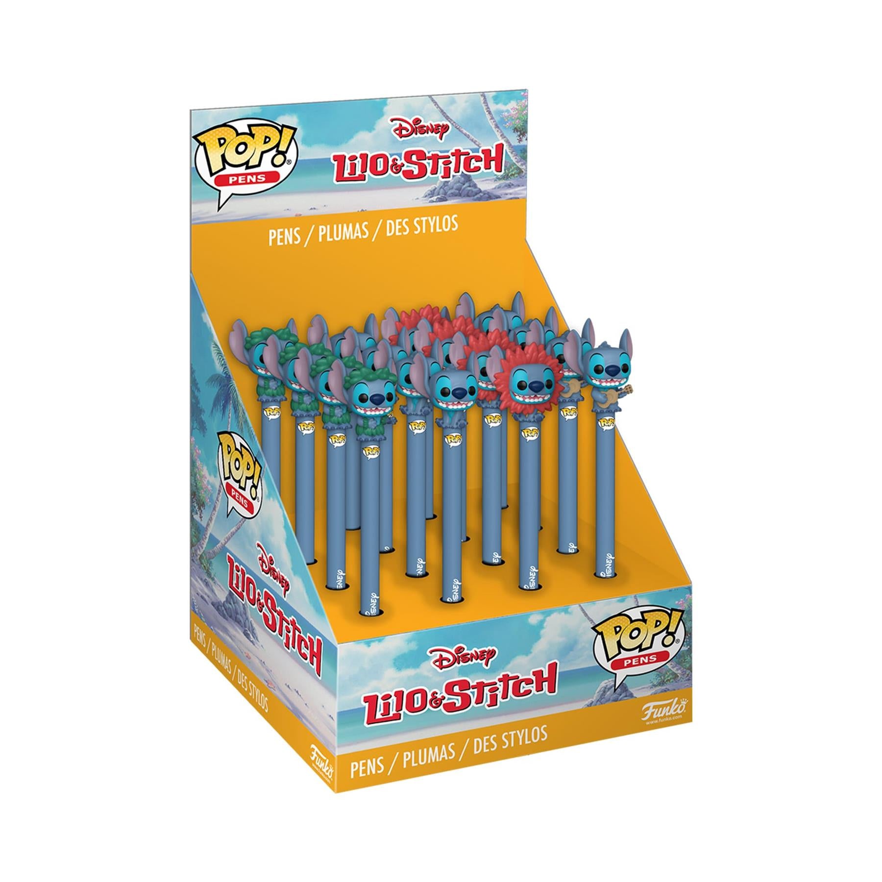 Funko Pen Topper Assortment – Disney Princess, Marvel & Stitch