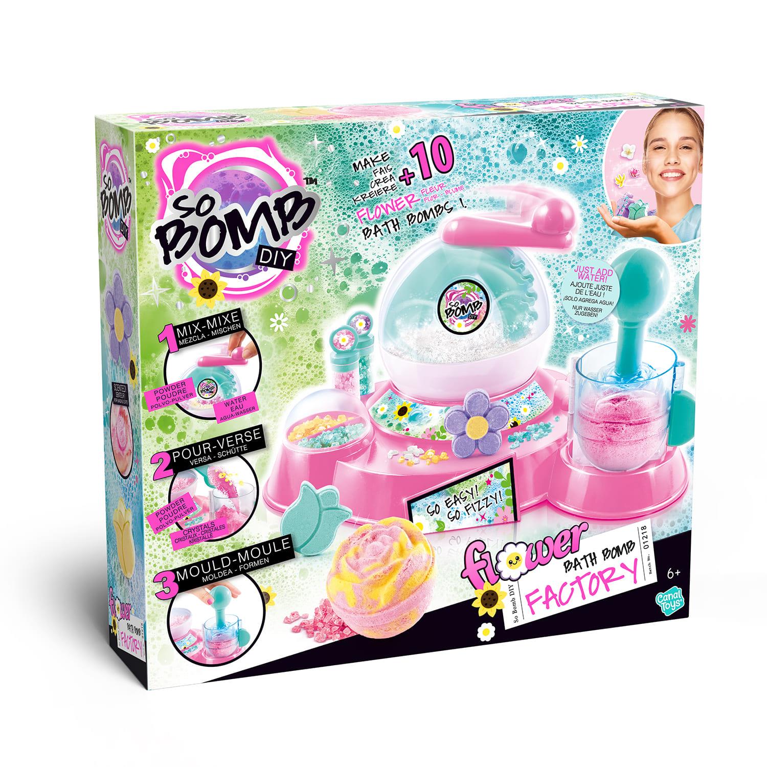 So Bomb DIY Flower Bath Bomb Factory