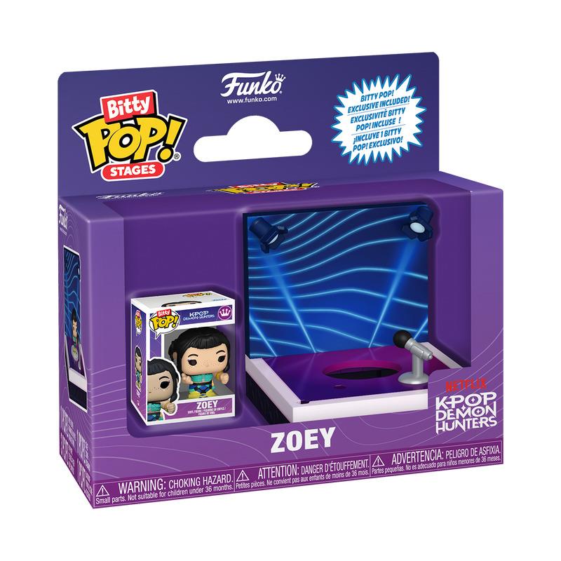 Funko Bitty Pop! K-POP Demon Hunters Stages - Zoey
