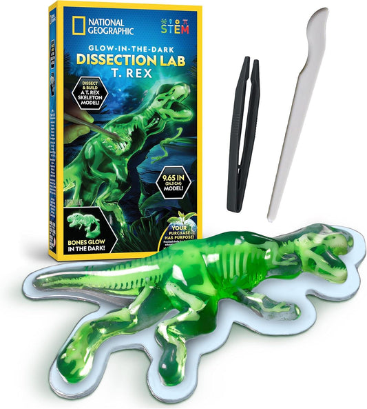 Glow-in-The-Dark T. rex Dissection Kit